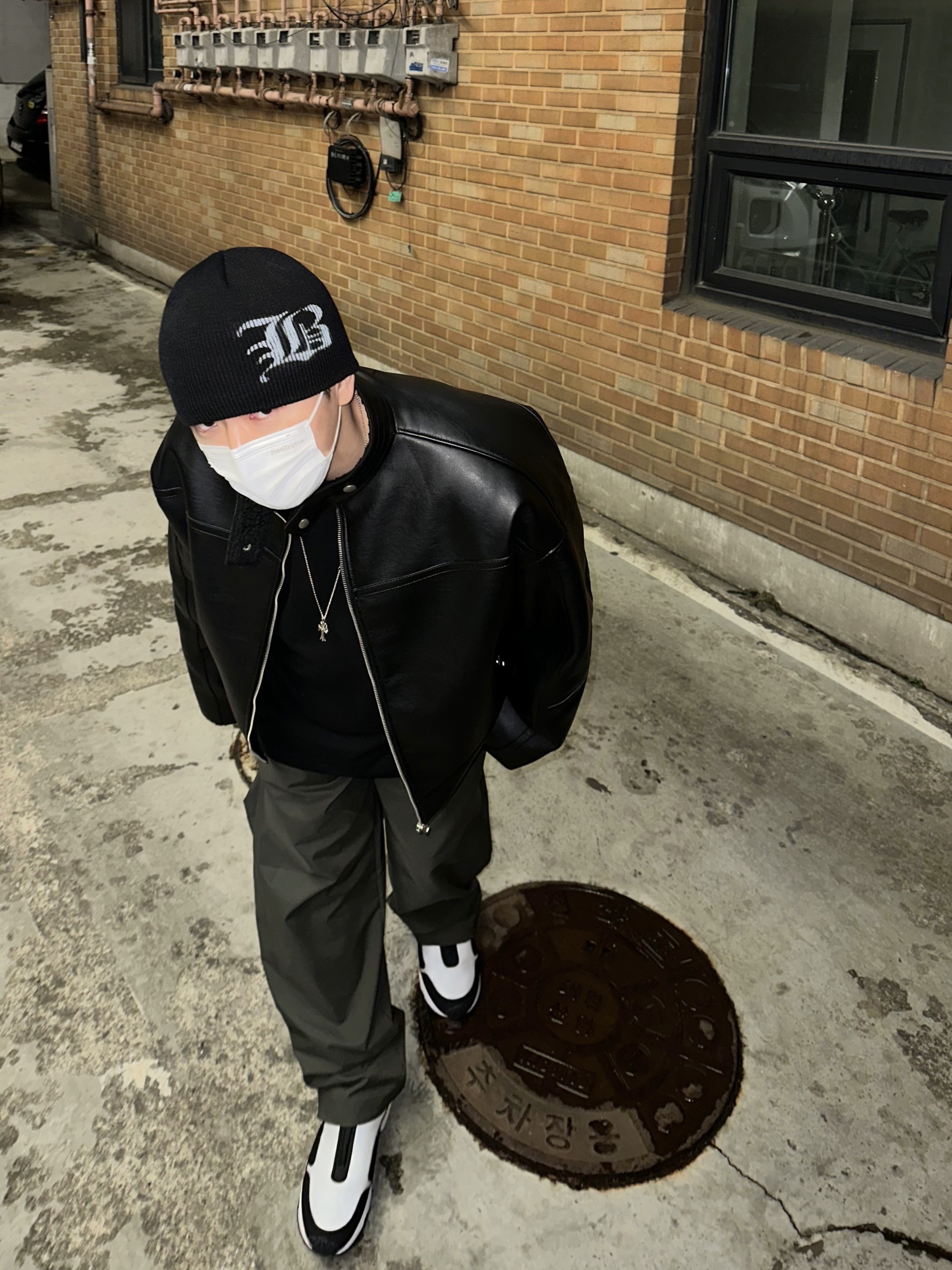 Nike x Comme des Garcons Homme Plus Air Max Sunder SP White Black 착용 스타일 - 4