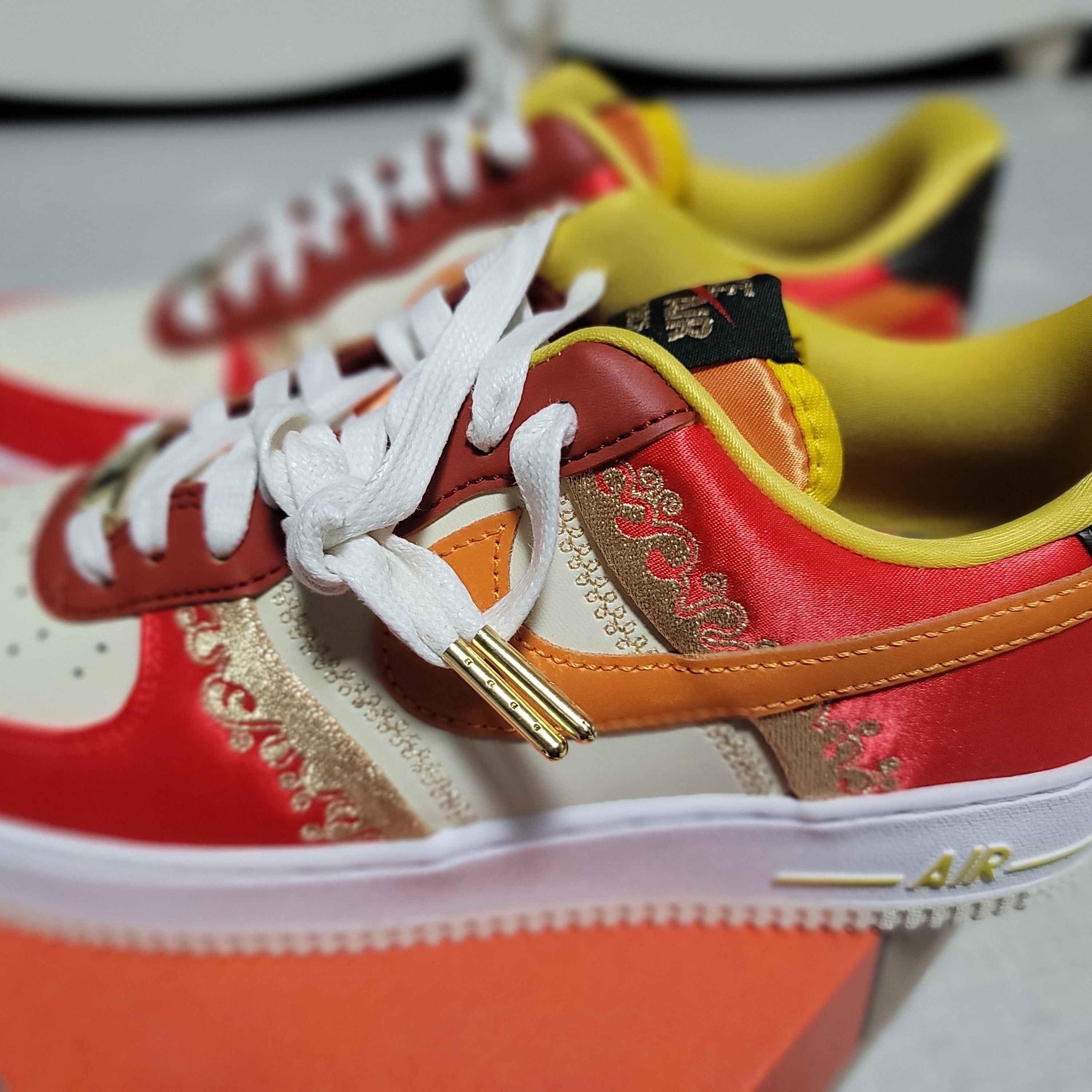 (W) Nike Air Force 1 '07 PRM Little Accra 착용 스타일 - 1