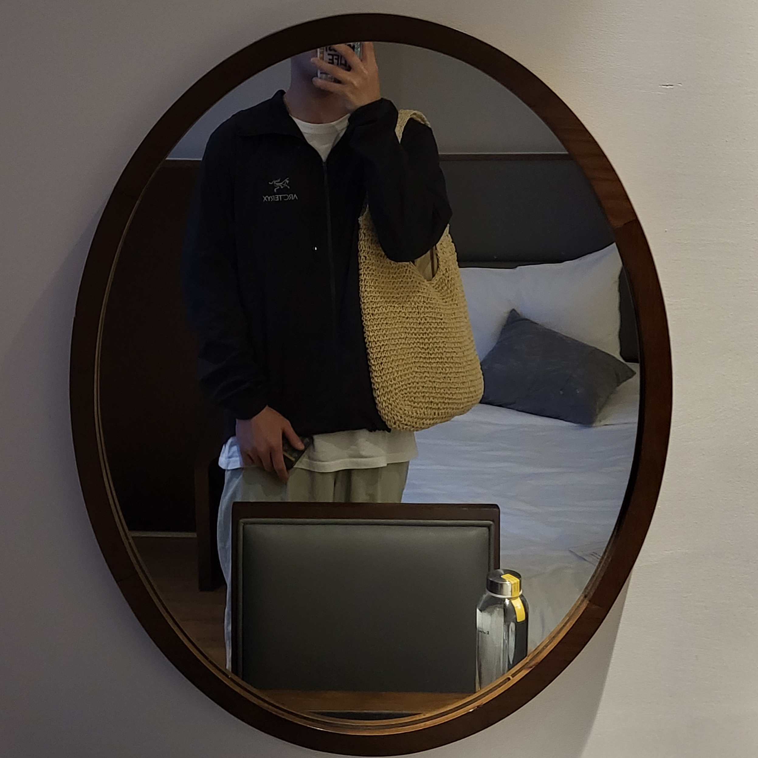 Arc'teryx Squamish Hoody Black 착용 스타일