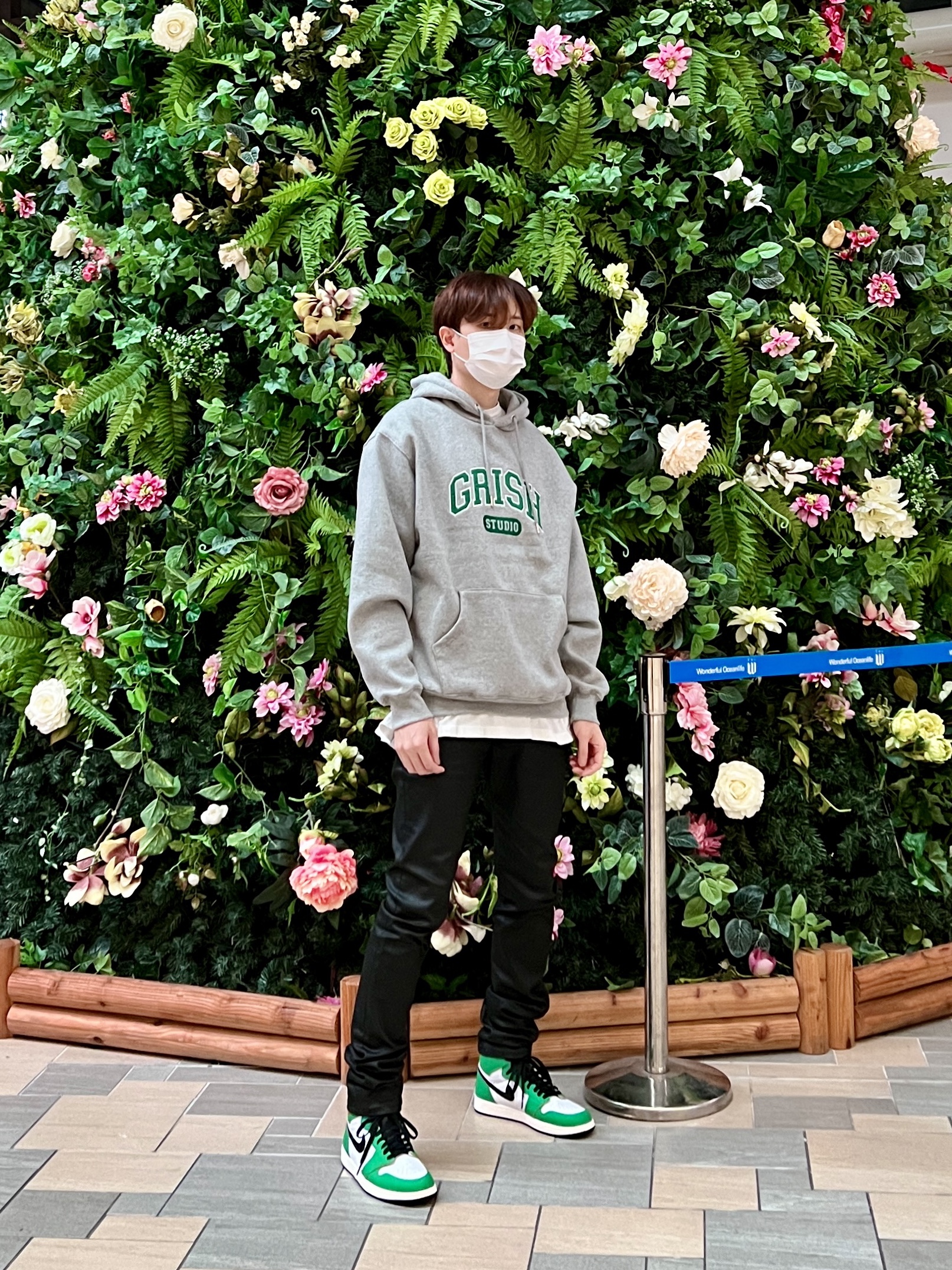 (W) Jordan 1 Retro High OG Lucky Green 착용 스타일