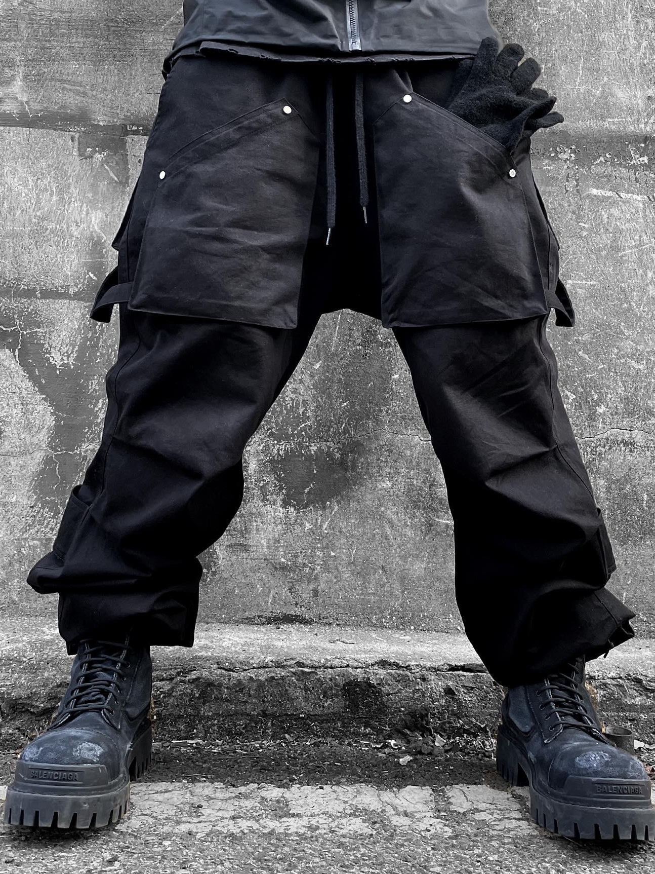 Arc'teryx Beta Jacket Black 착용 스타일 - 5