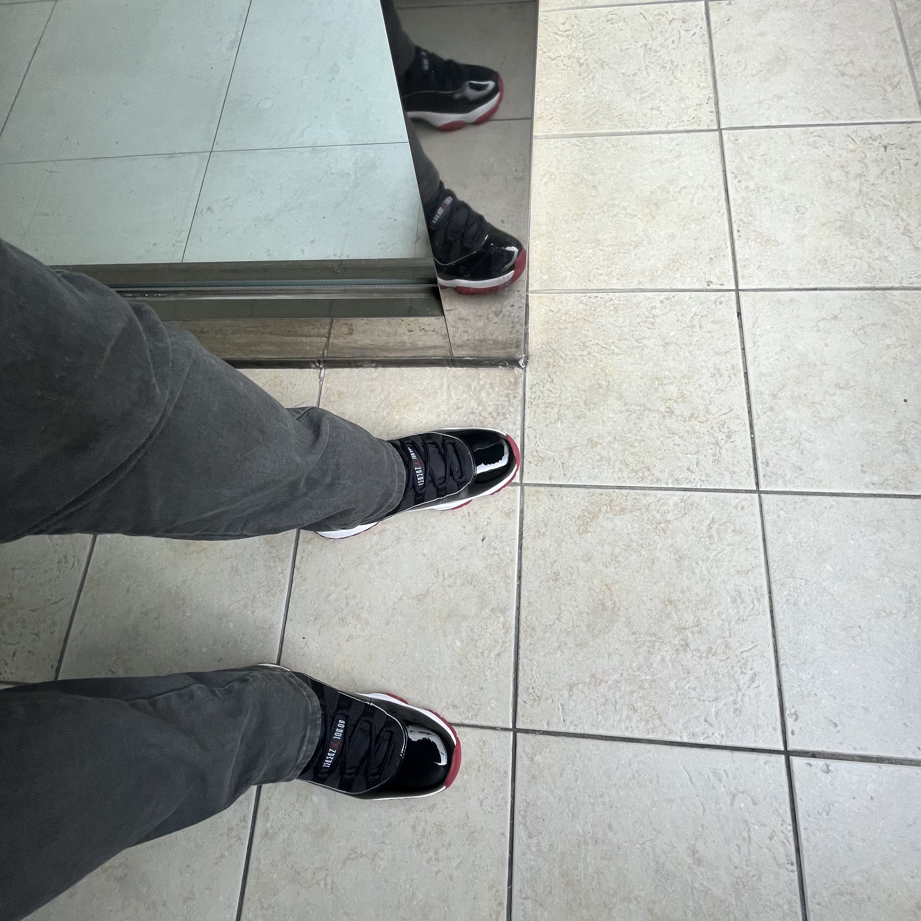 Jordan 11 Retro Bred 2019 착용 스타일