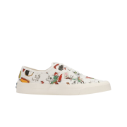 Maison Kitsune Oly All-Over Print Laced Sneakers Multicolor