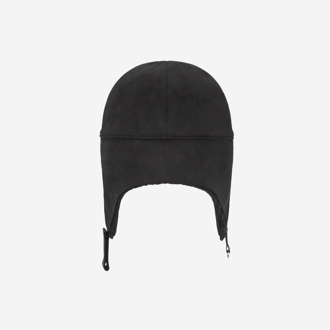 Supreme Shearling Earflap 6-Panel Black - 22FW 상세 이미지 4