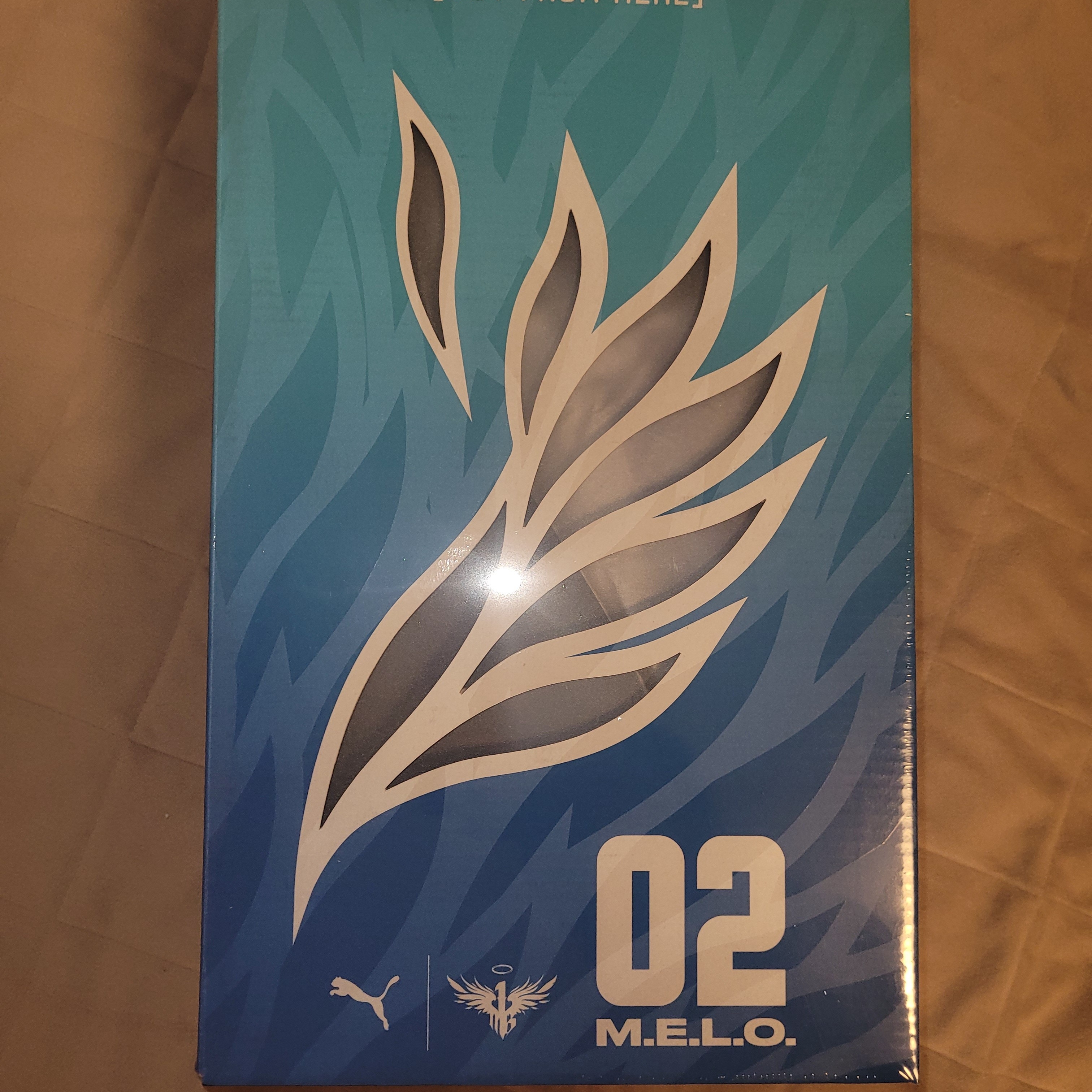 Puma MB.02 Lamelo Ball Blue Atoll Ultra Blue 착용 스타일 - 1