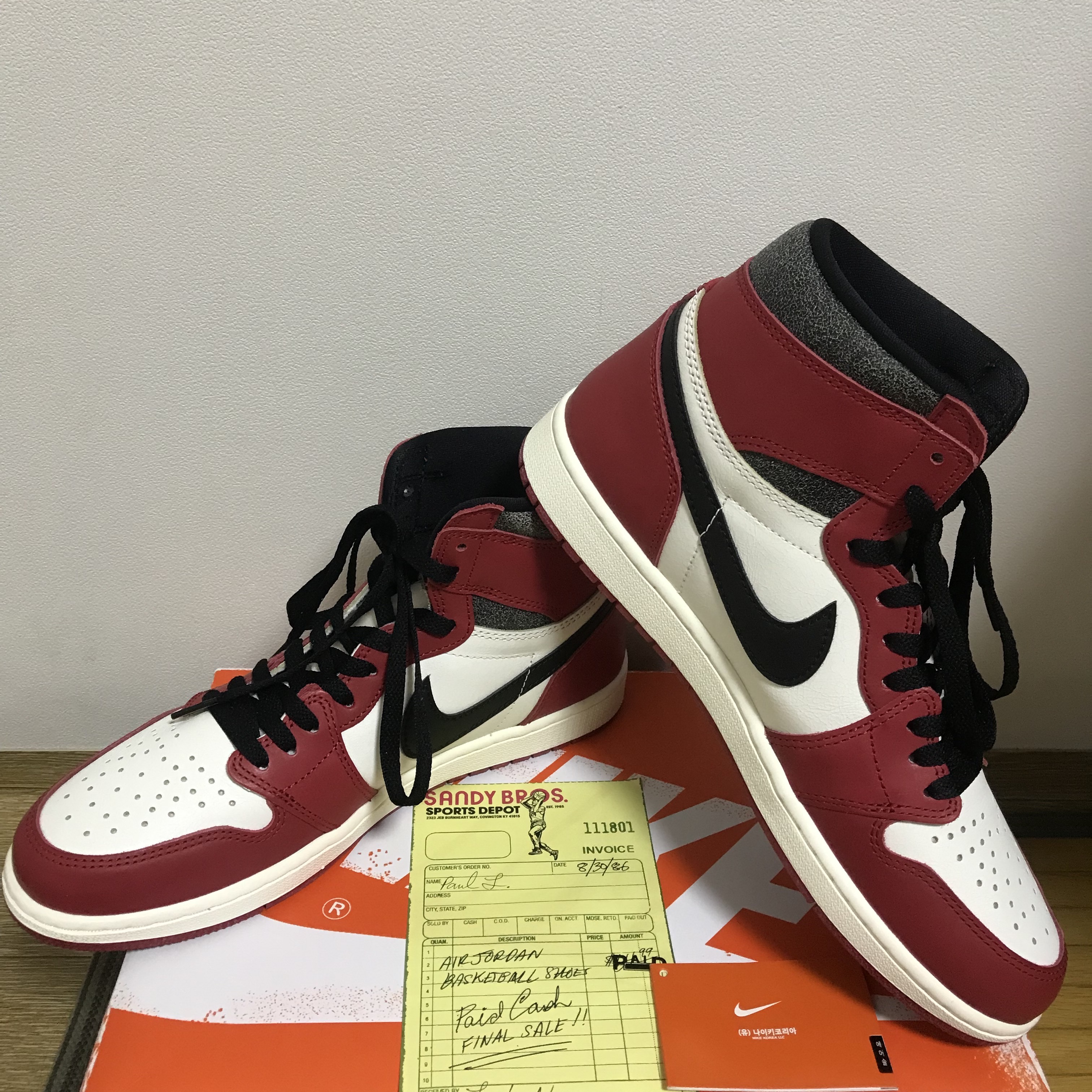 Jordan 1 Retro High OG Chicago 2022 착용 스타일