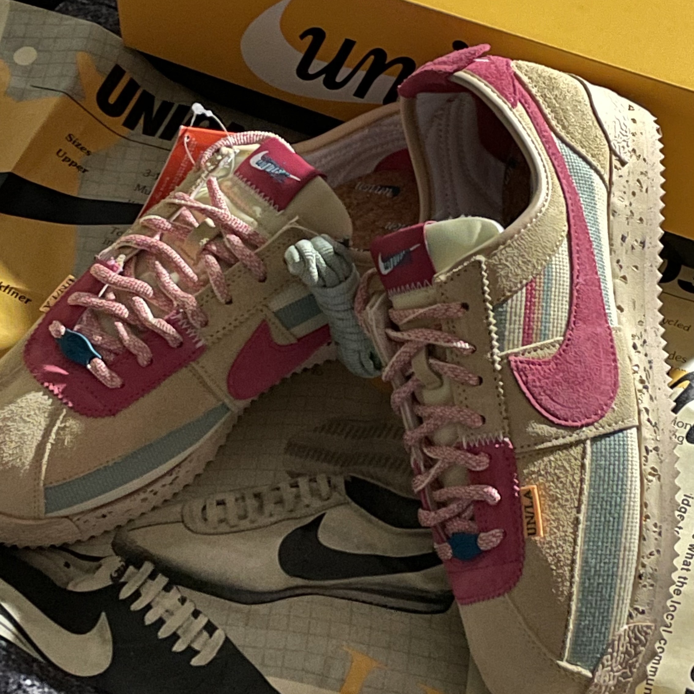 Nike x Union Cortez SP Sesame 착용 스타일