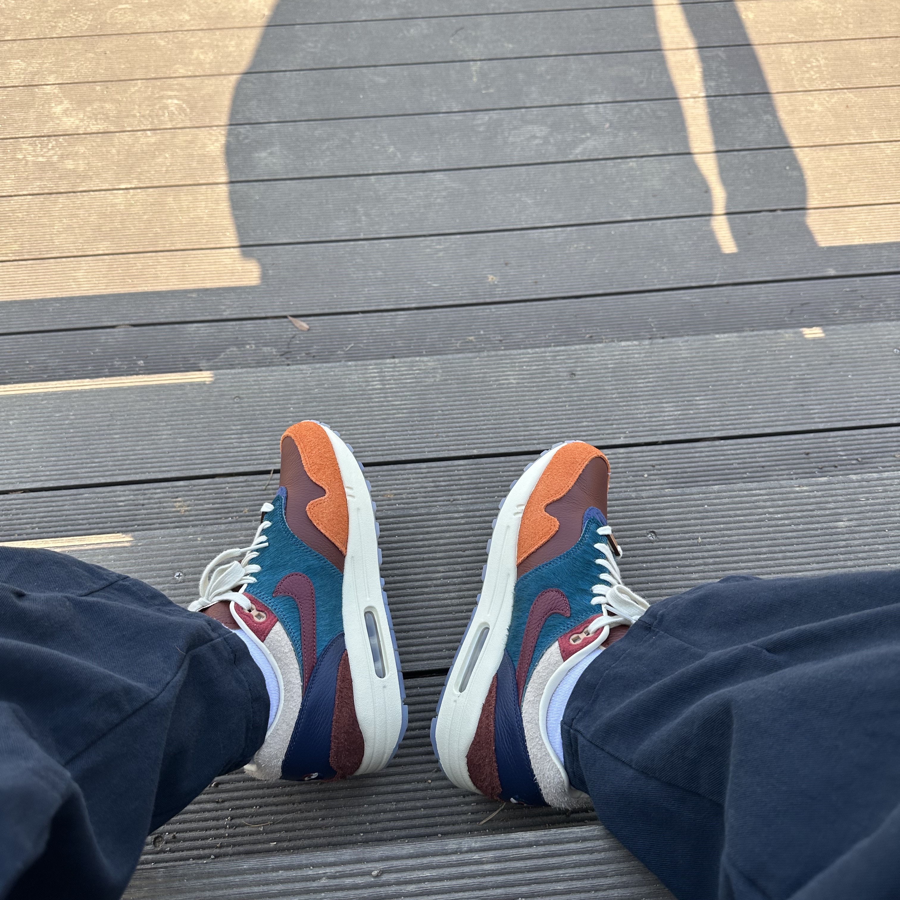 Nike x Kasina Air Max 1 SP Won-Ang Orange 착용 스타일