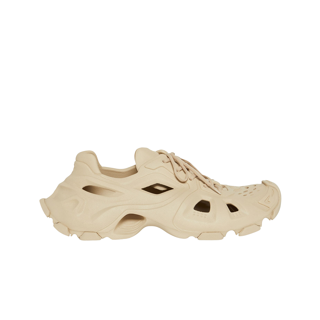 (W) 발렌시아가 HD 레이스업 스니커즈 누드((W) Balenciaga HD Lace-Up Sneakers Nude) - 1