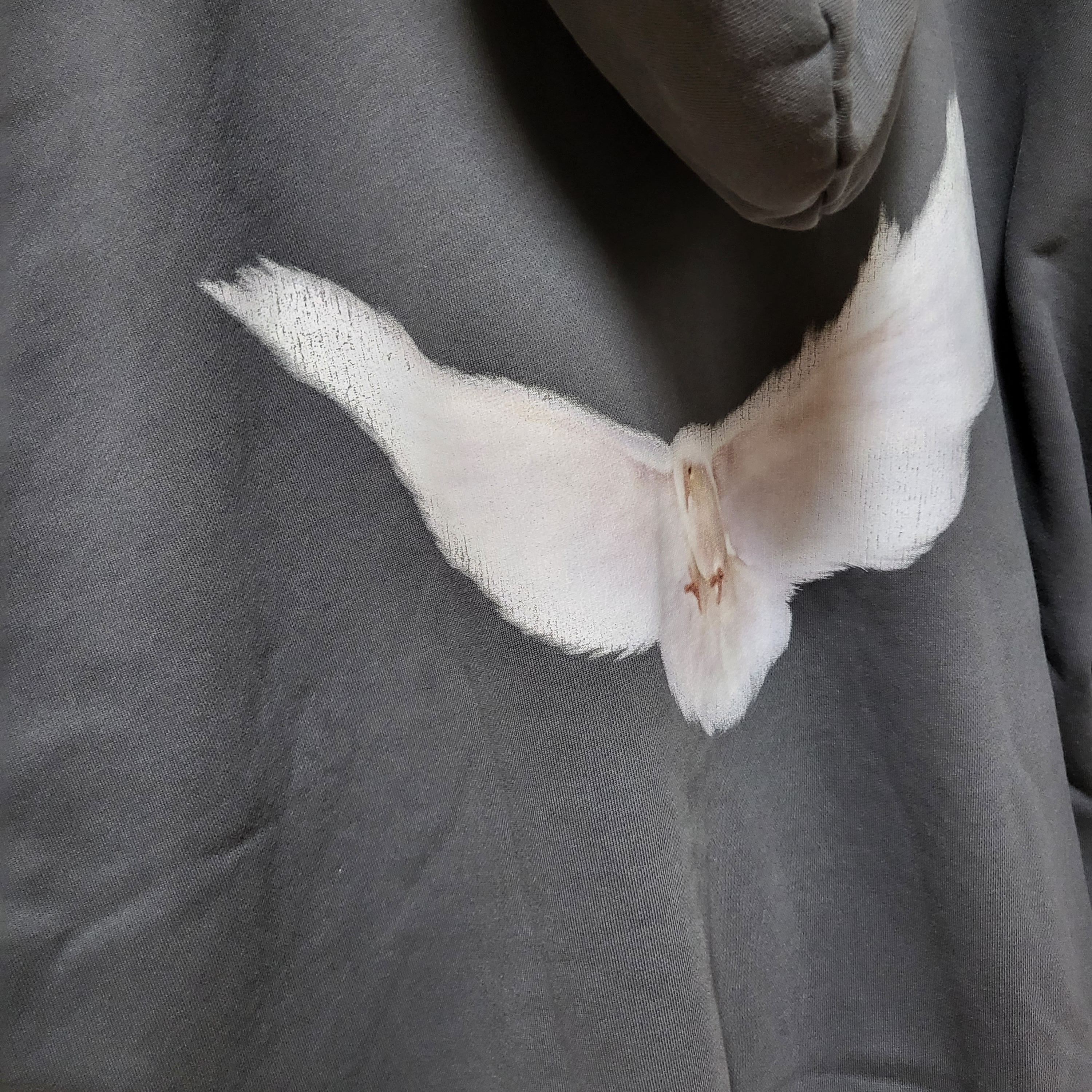 Yeezy Gap Engineered By Balenciaga Dove Hoodie Black 착용 스타일 - 1