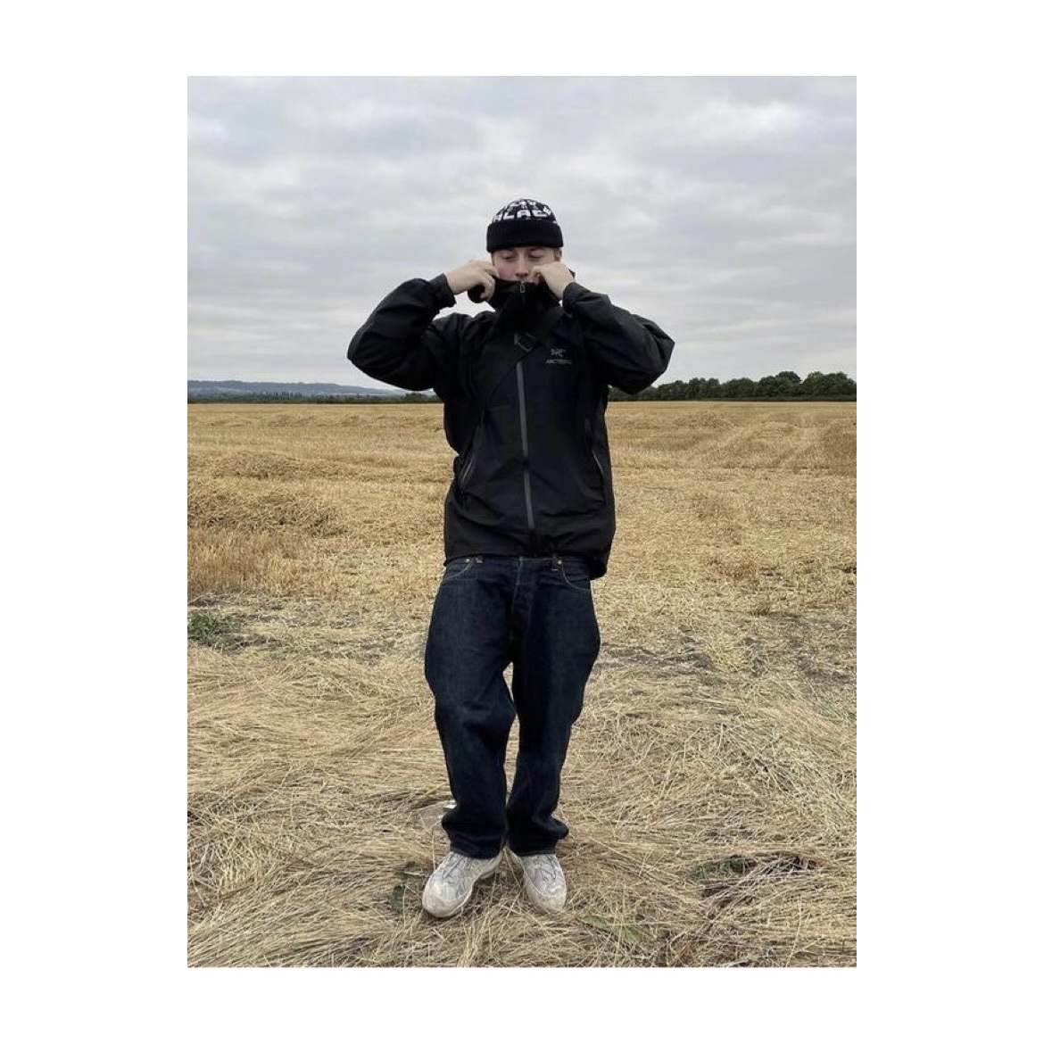 Arc'teryx Atom LT Hoody Black, Arc'teryx Bird Head Toque 24K Black 착용 스타일 - 4