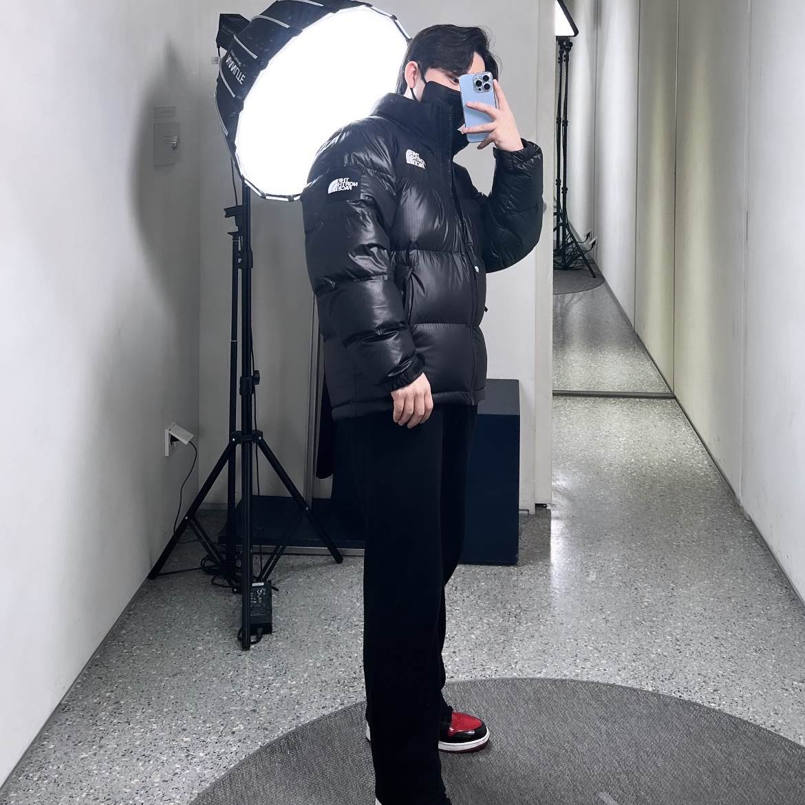 Jordan 1 Retro High OG Patent Bred 착용 스타일