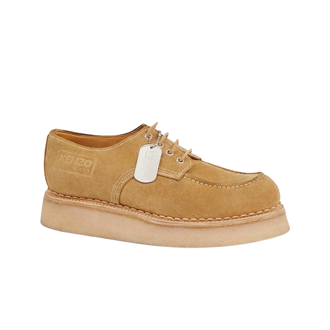 (W) 겐조 겐조야마 더비 슈즈 베이지((W) Kenzo Kenzoyama Derby Shoes Beige)