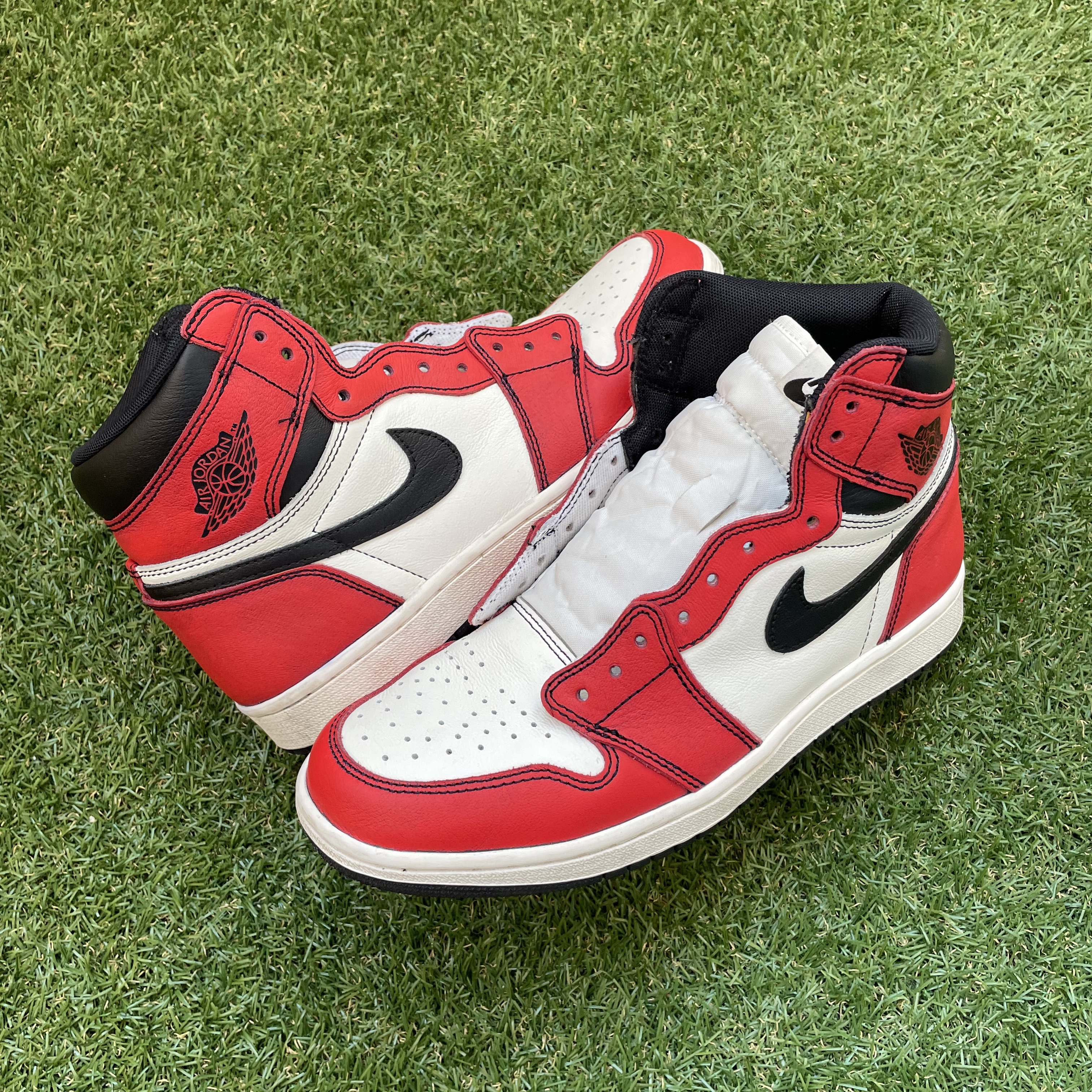 Jordan 1 Retro High OG Defiant SB LA to Chicago 착용 스타일 - 1