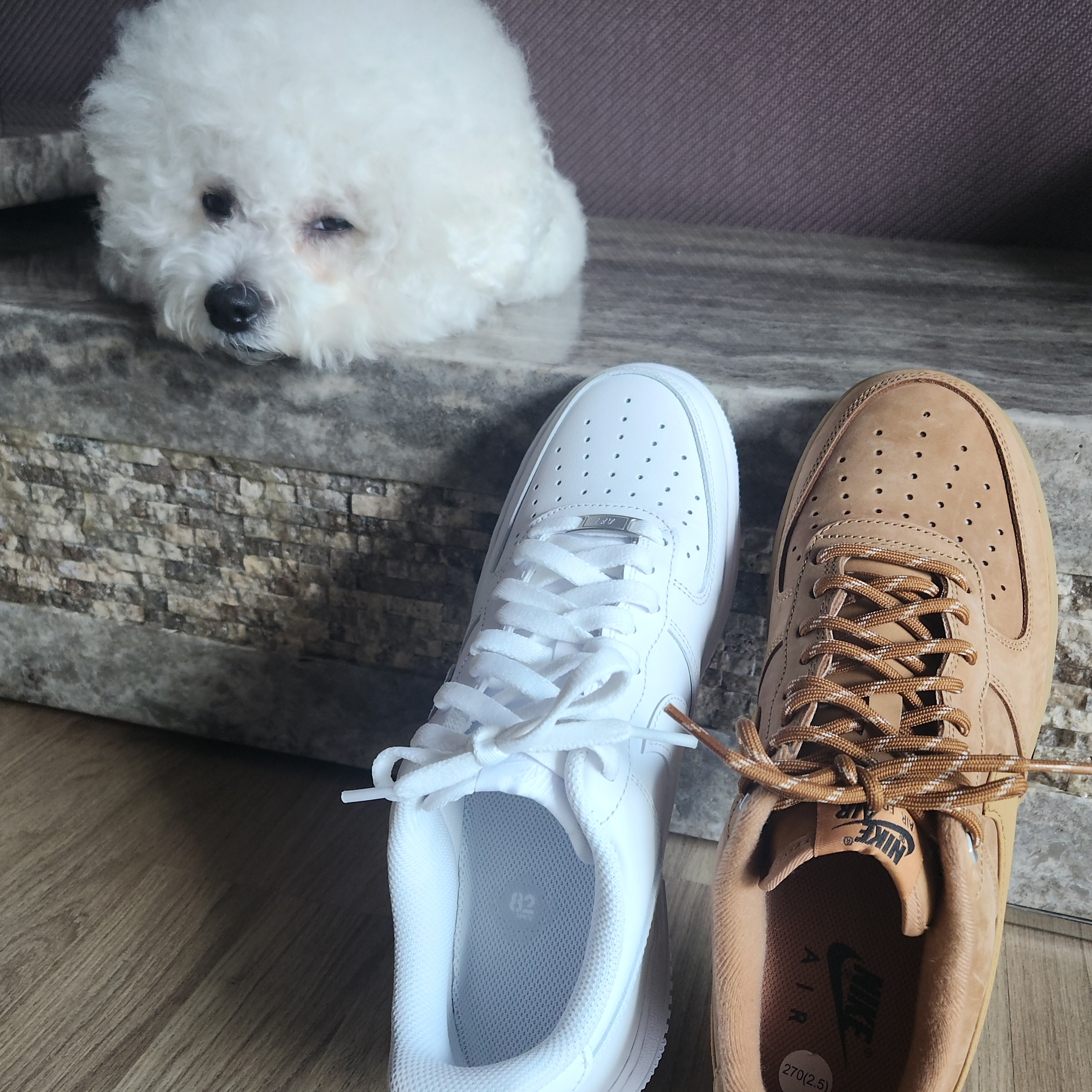 Nike Air Force 1 '07 Low White 착용 스타일 - 2