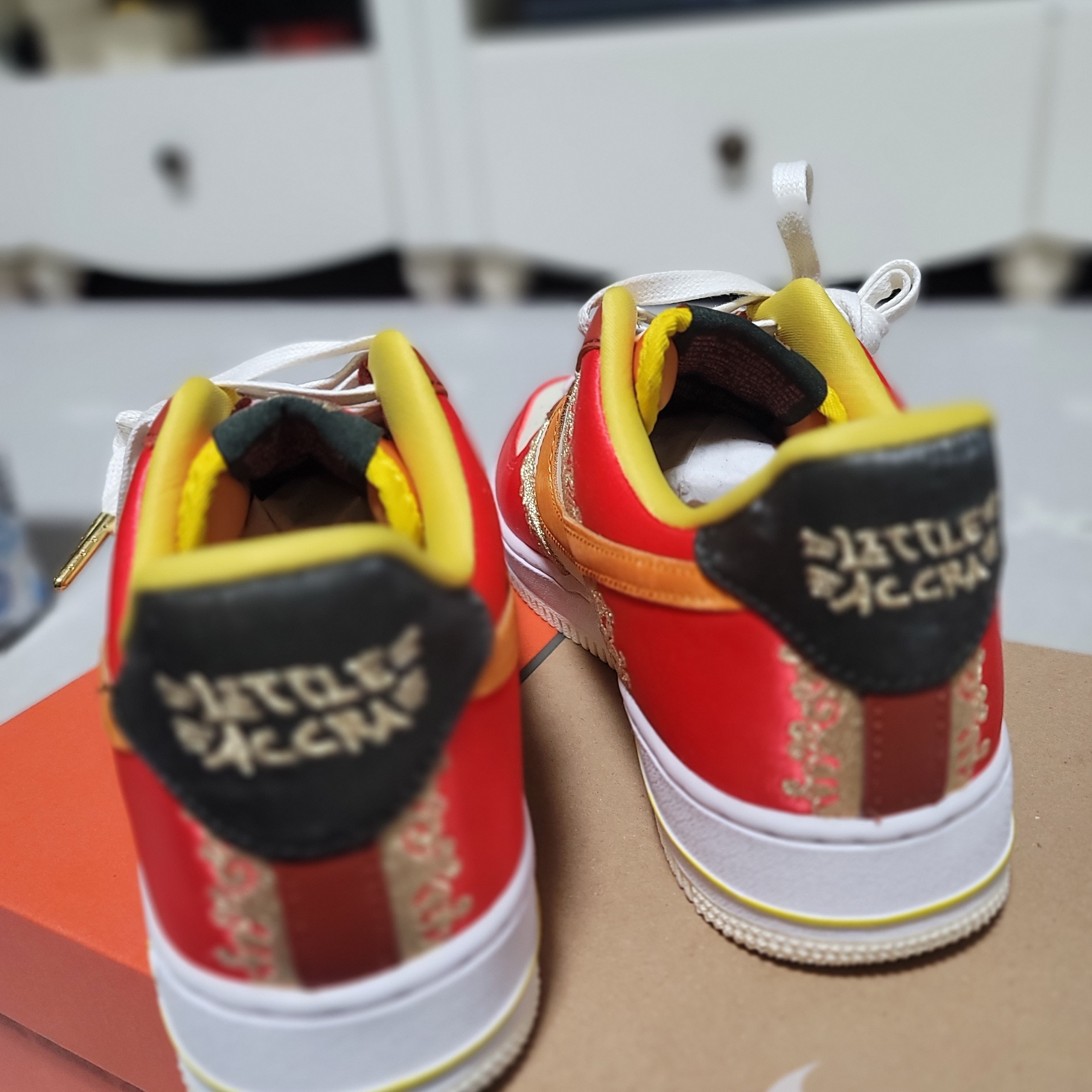 (W) Nike Air Force 1 '07 PRM Little Accra 착용 스타일 - 2