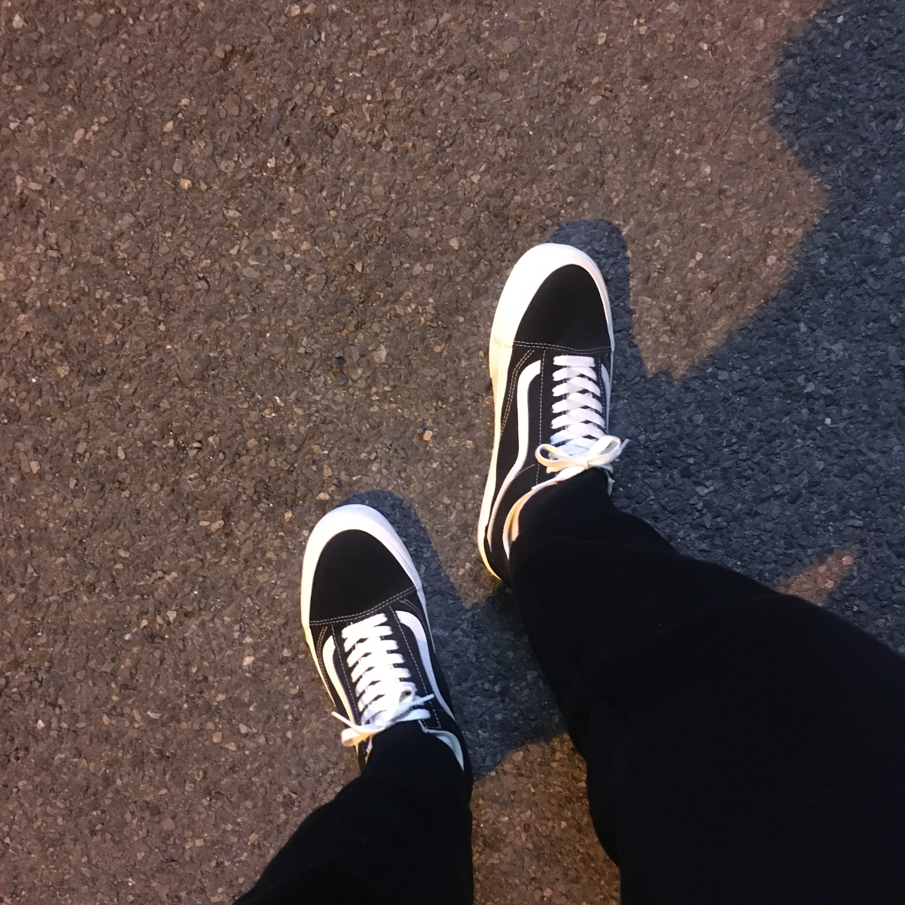 Vans Vault OG Old Skool LX Black 착용 스타일