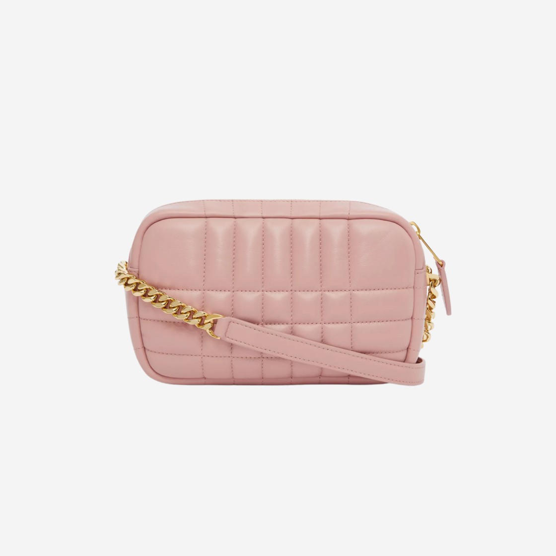 Burberry Quilted Leather Mini Lola Camera Bag Dusky Pink 상세 이미지 3