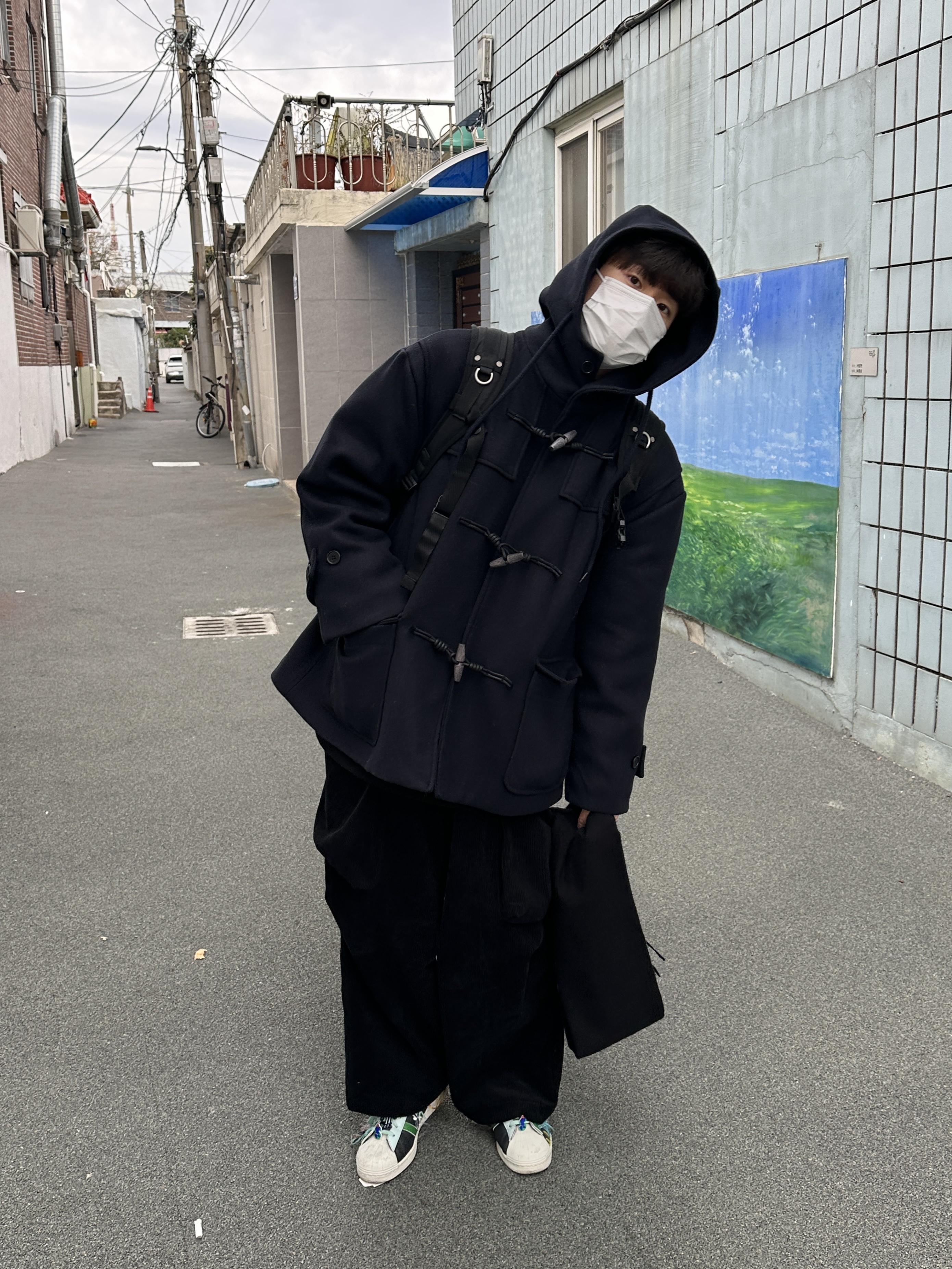 Adidas x Sean Wotherspoon Superstar Superearth Black 착용 스타일 - 1