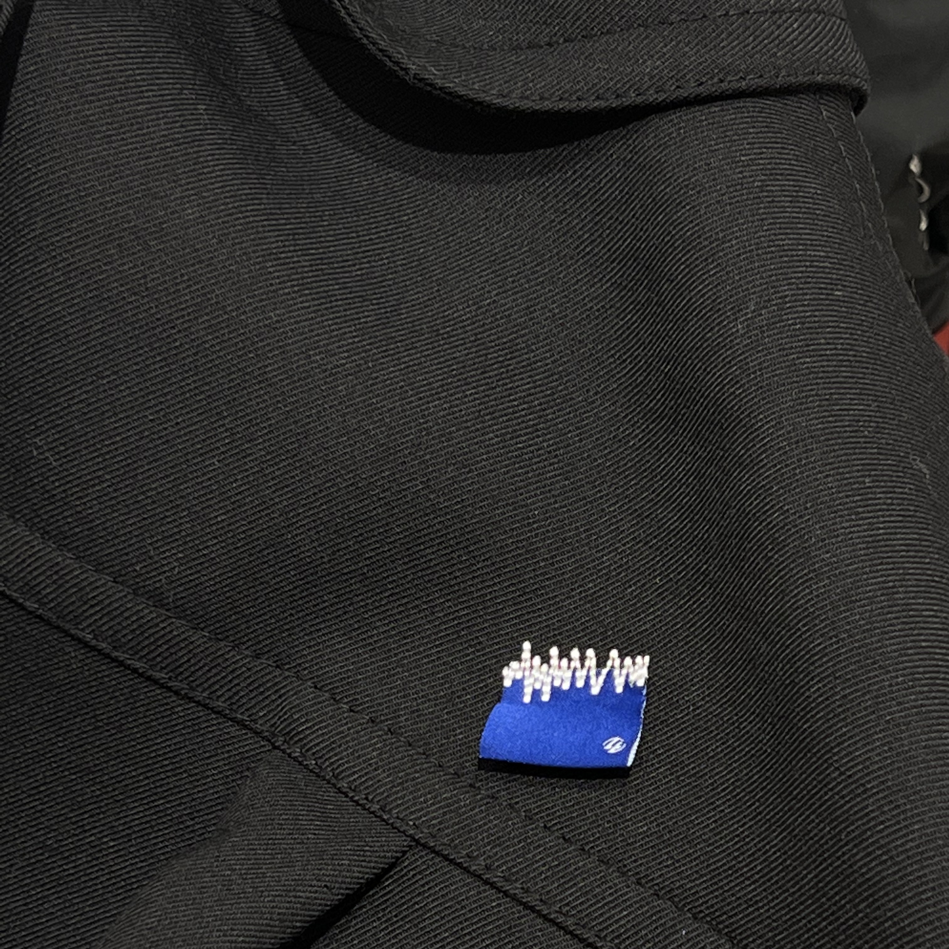Zara x Ader Error Oversize Collar Bomber Jacket Black 착용 스타일