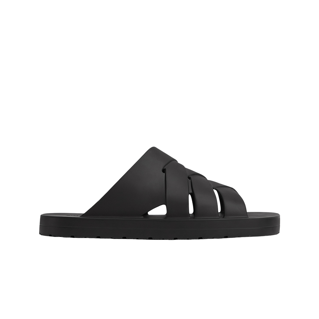 보테가 베네타 플린스톤 뮬 블랙(Bottega Veneta Flintston Mule Black)