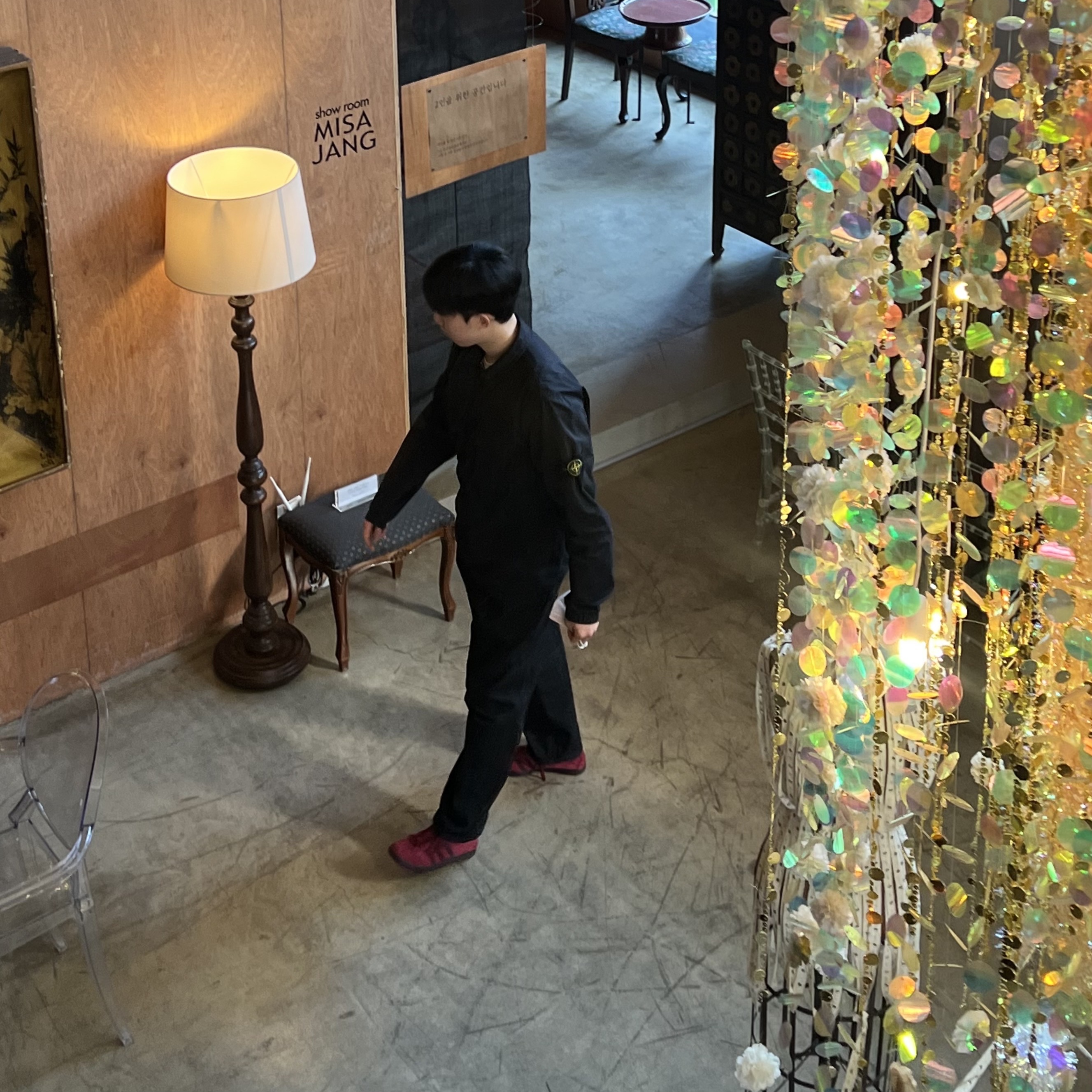 Stone Island 113WN T.CO+OLD Overshirt Black - 21FW, Adidas Tobacco Gruen Collegiate Burgundy 착용 스타일