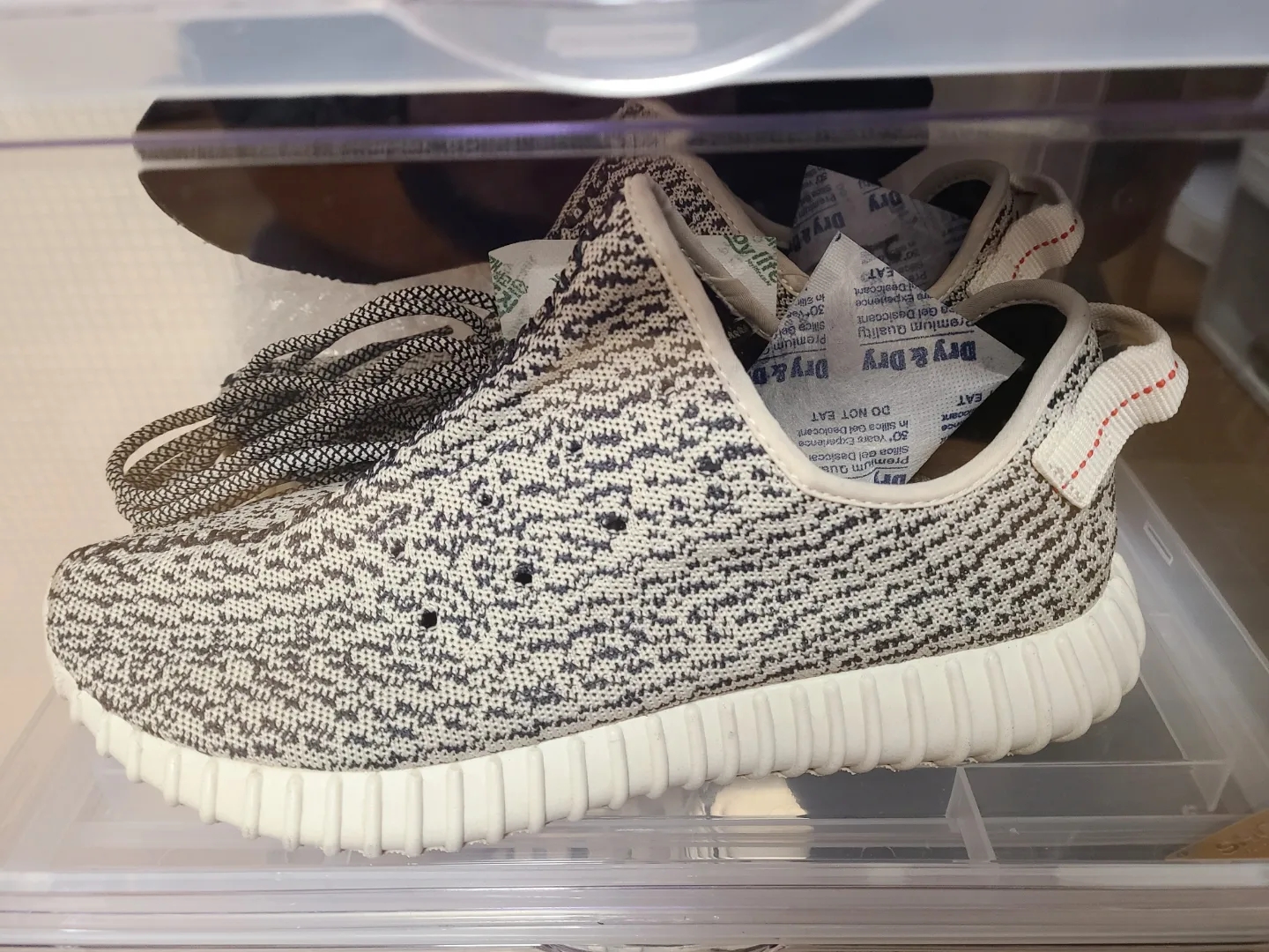 Adidas Yeezy Boost 350 Turtledove 2015 착용 스타일 - 5