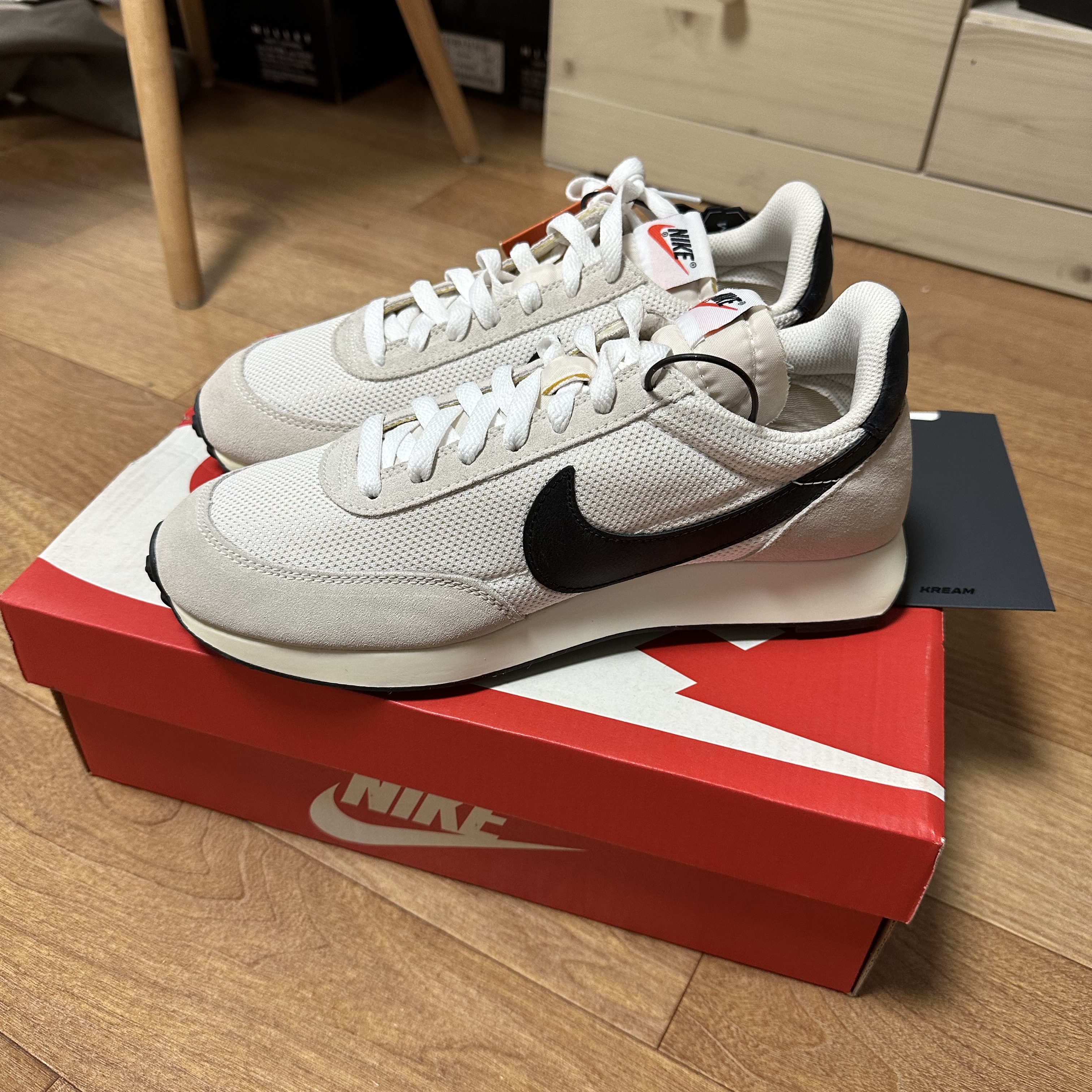 Nike Air Tailwind 79 White Phantom Black 착용 스타일 - 1