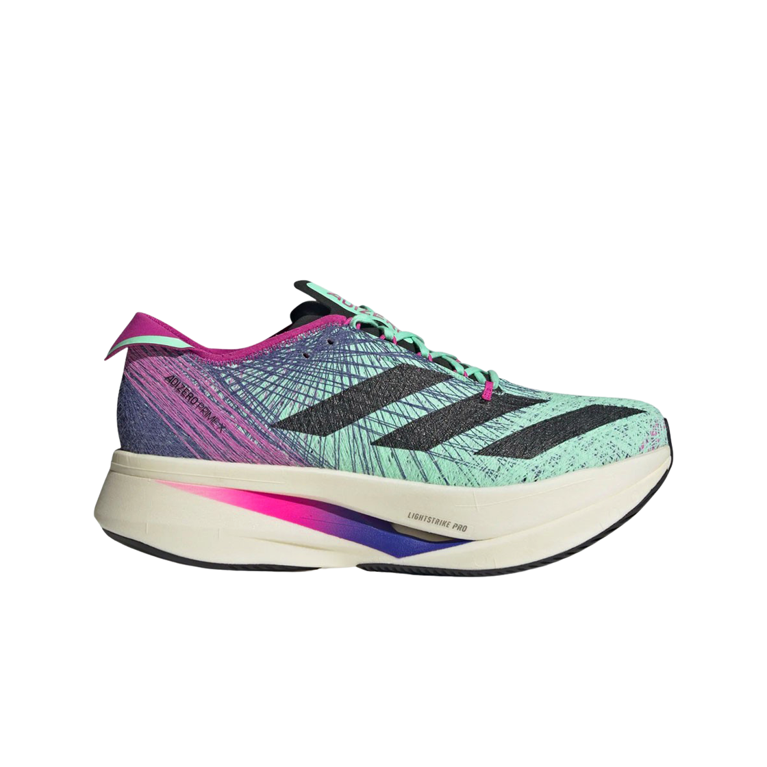 아디다스 아디제로 프라임 X 스트렁 펄스 민트 코어 블랙(Adidas Adizero Prime X Strung Pulse Mint Core Black)