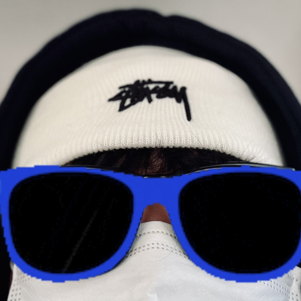 Nike x Stussy NRG Cuffed Beanie Summit White, Apple Watch Ultra 49mm Titanium Case with Ocean Band Midnight (Korean Ver.) 착용 스타일