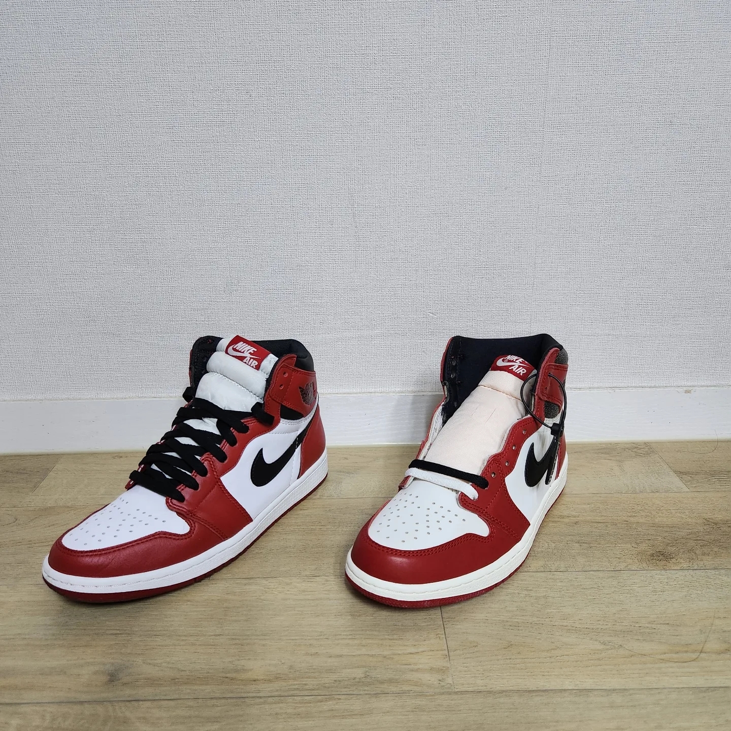 Jordan 1 Retro High OG Chicago 2022, Jordan 1 Retro High OG Chicago 2015 착용 스타일 - 2