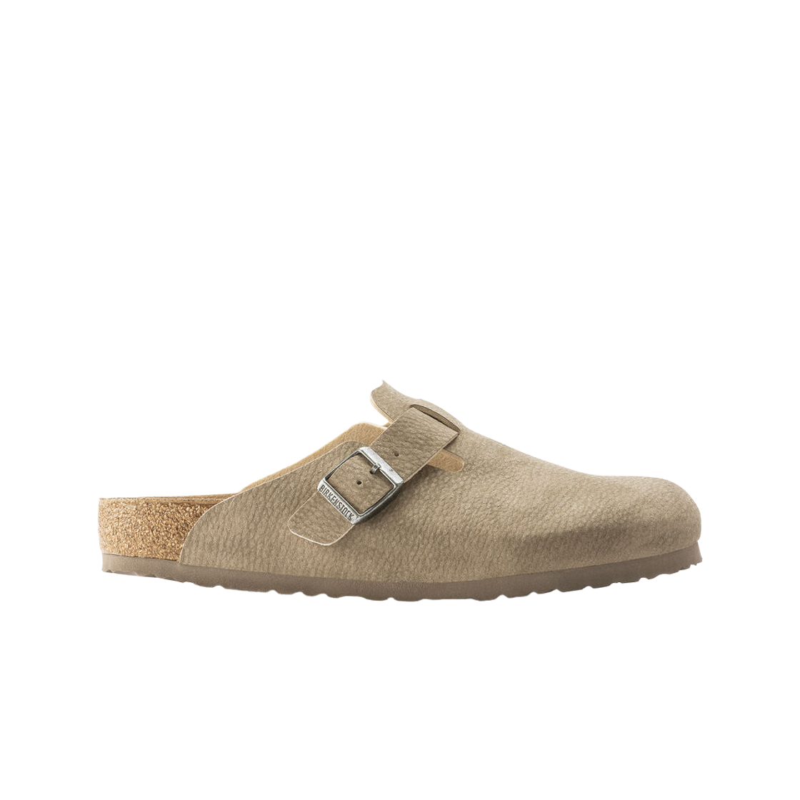 버켄스탁 보스턴 비건 그레이 토프 데저트 더스트 - 레귤러