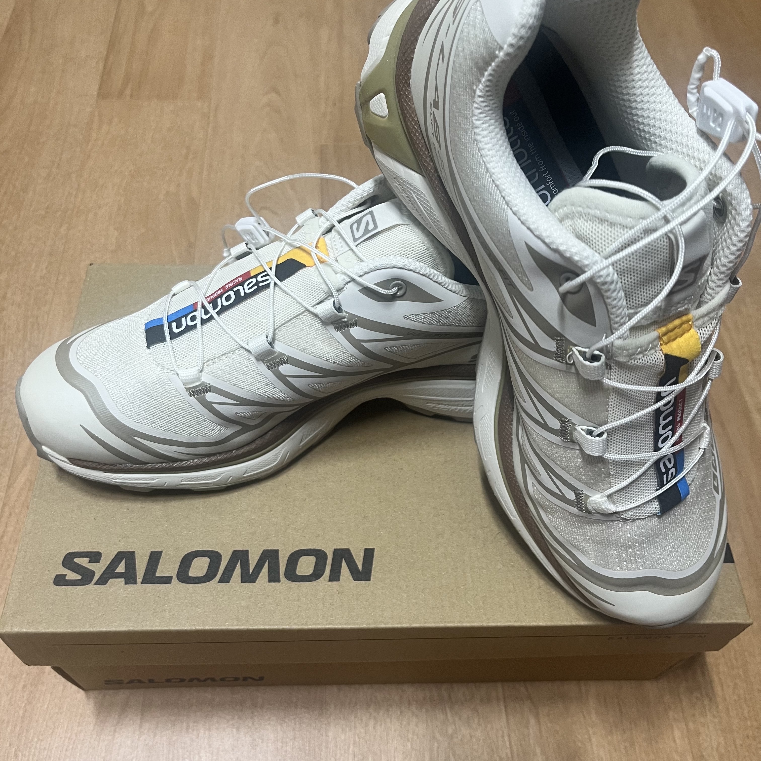 Salomon XT-6 Turtledove 착용 스타일 - 2
