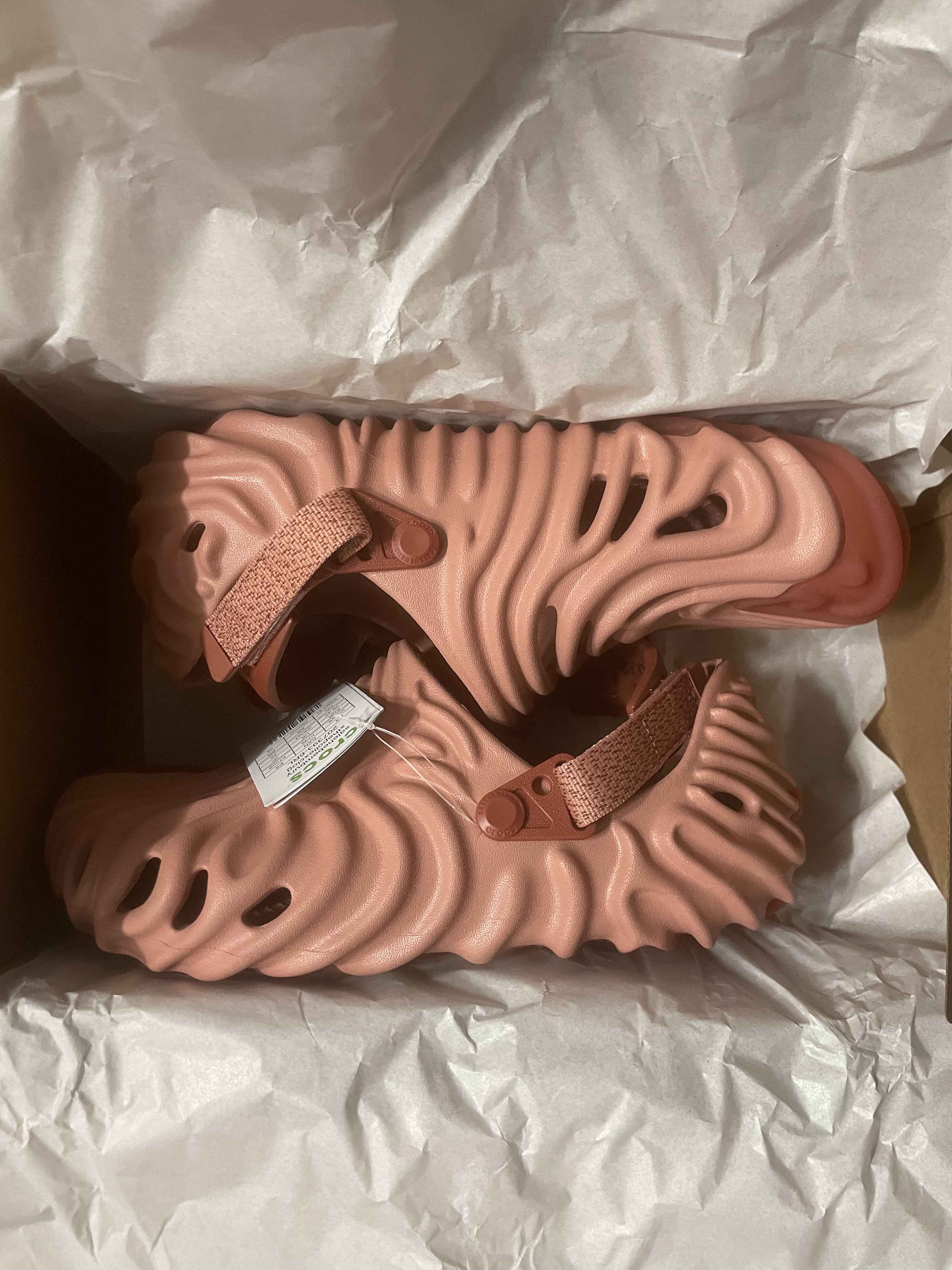 Crocs x Salehe Bembury Pollex Clog Kuwata, Crocs x Salehe Bembury Pollex Clog Tide 착용 스타일 - 4