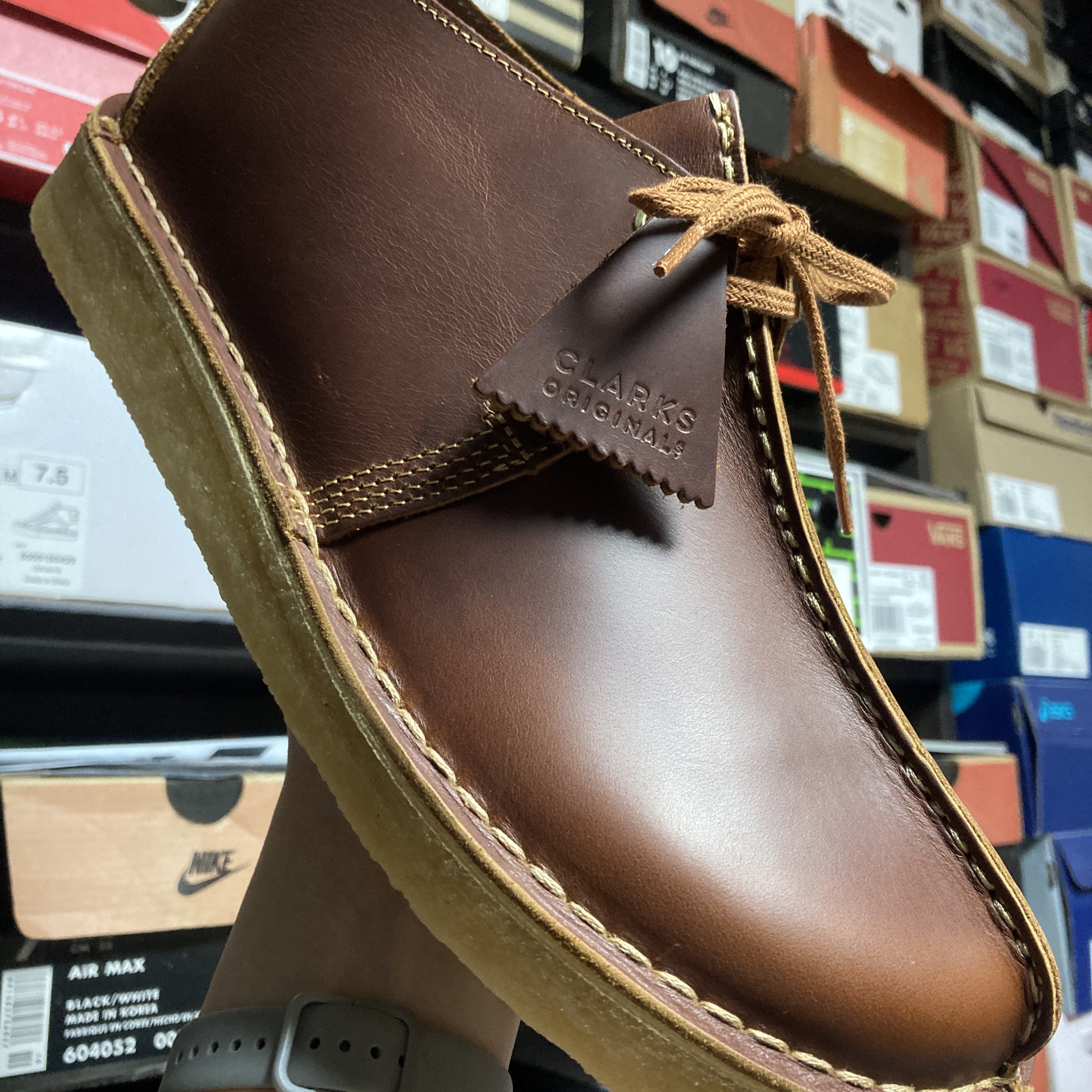 Clarks Desert Trek Beeswax 착용 스타일 - 1