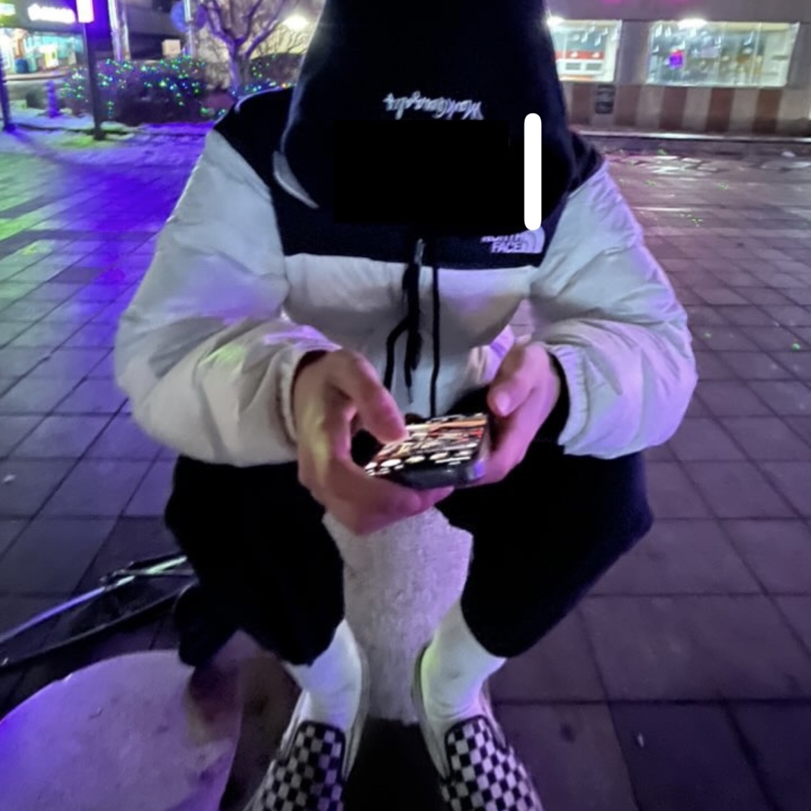 The North Face 1996 Eco Nuptse Jacket White 착용 스타일