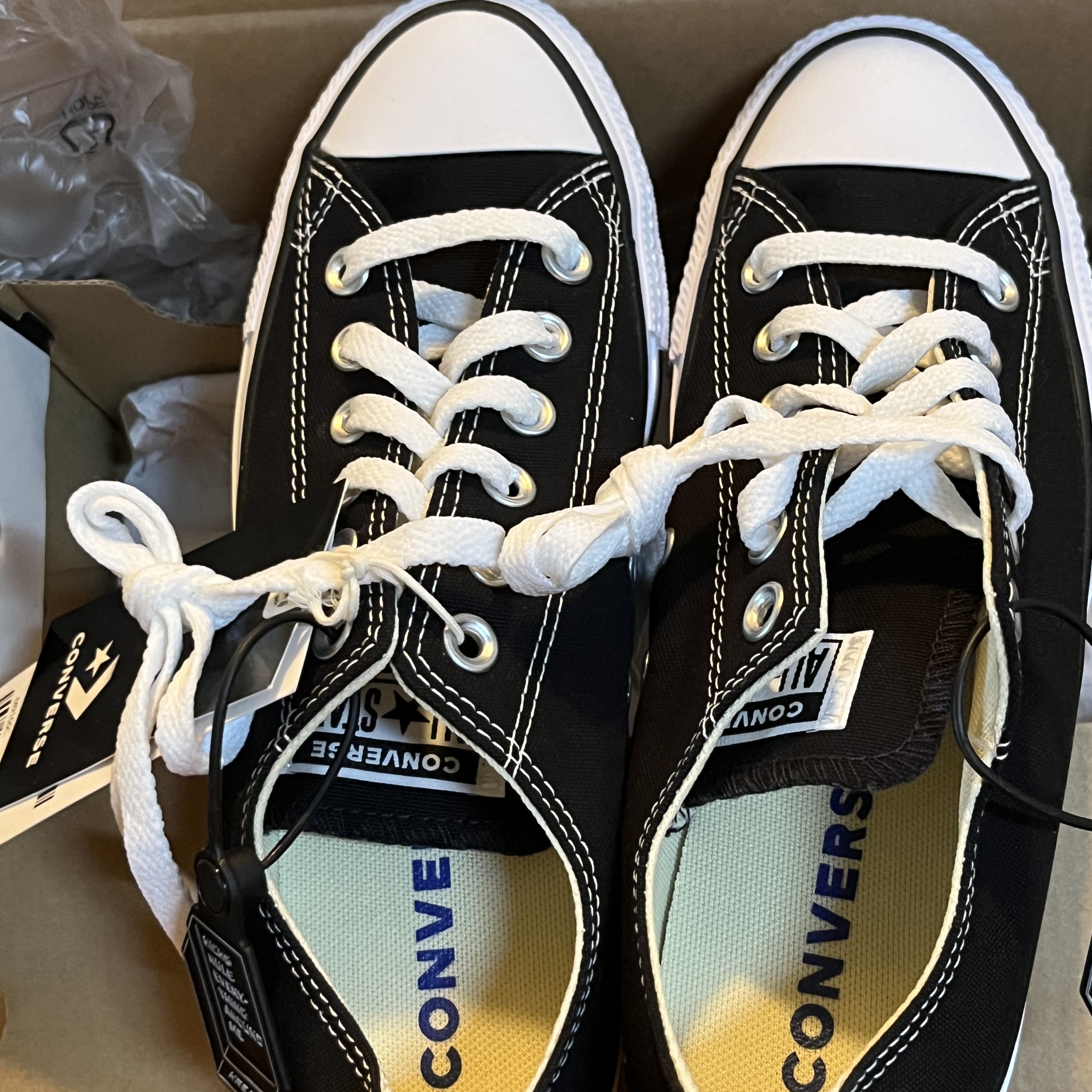 Converse Chuck Taylor All Star Ox Black 착용 스타일 - 2