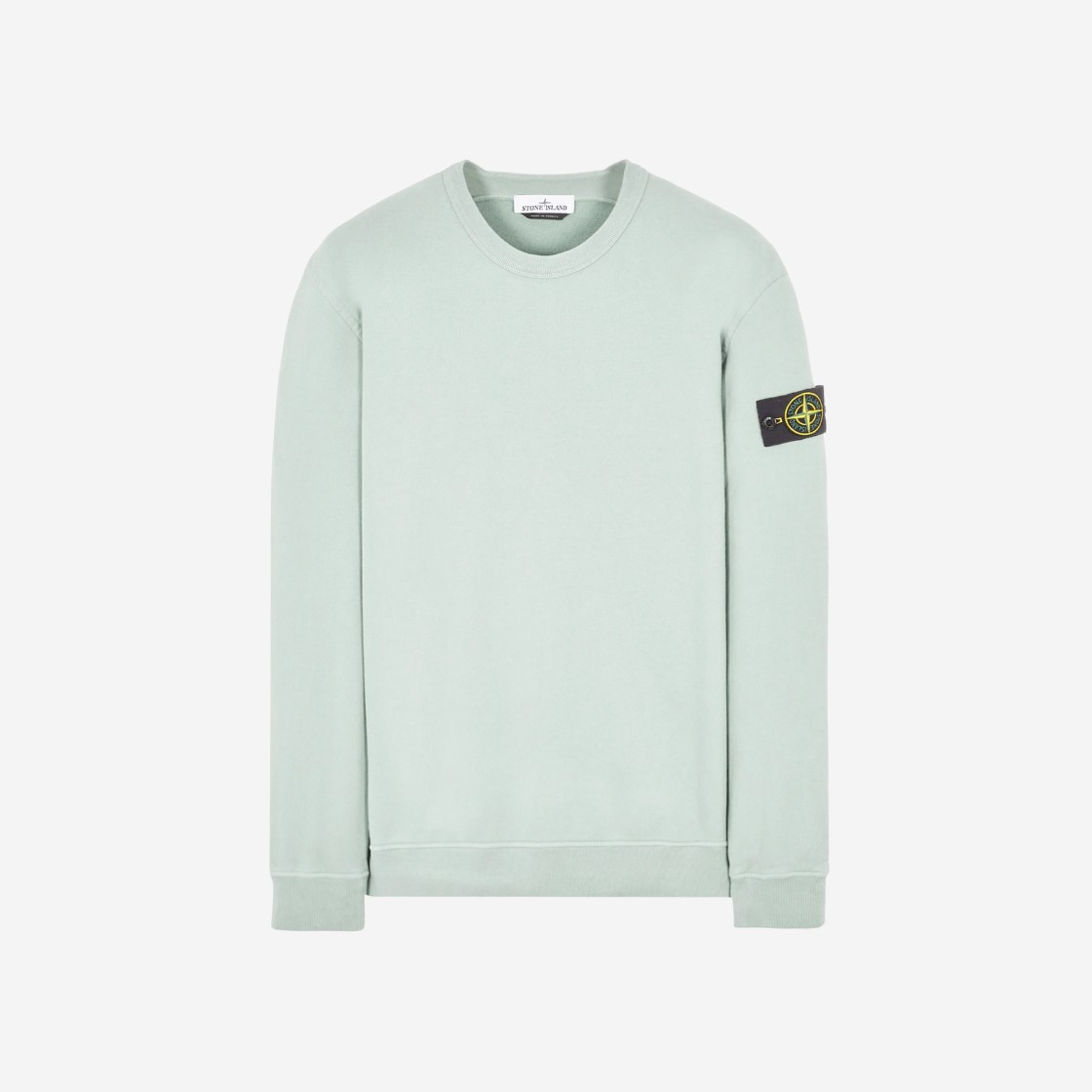 Stone Island 61720 Crewneck Sweatshirt Light Grey - 22FW 상세 이미지 1