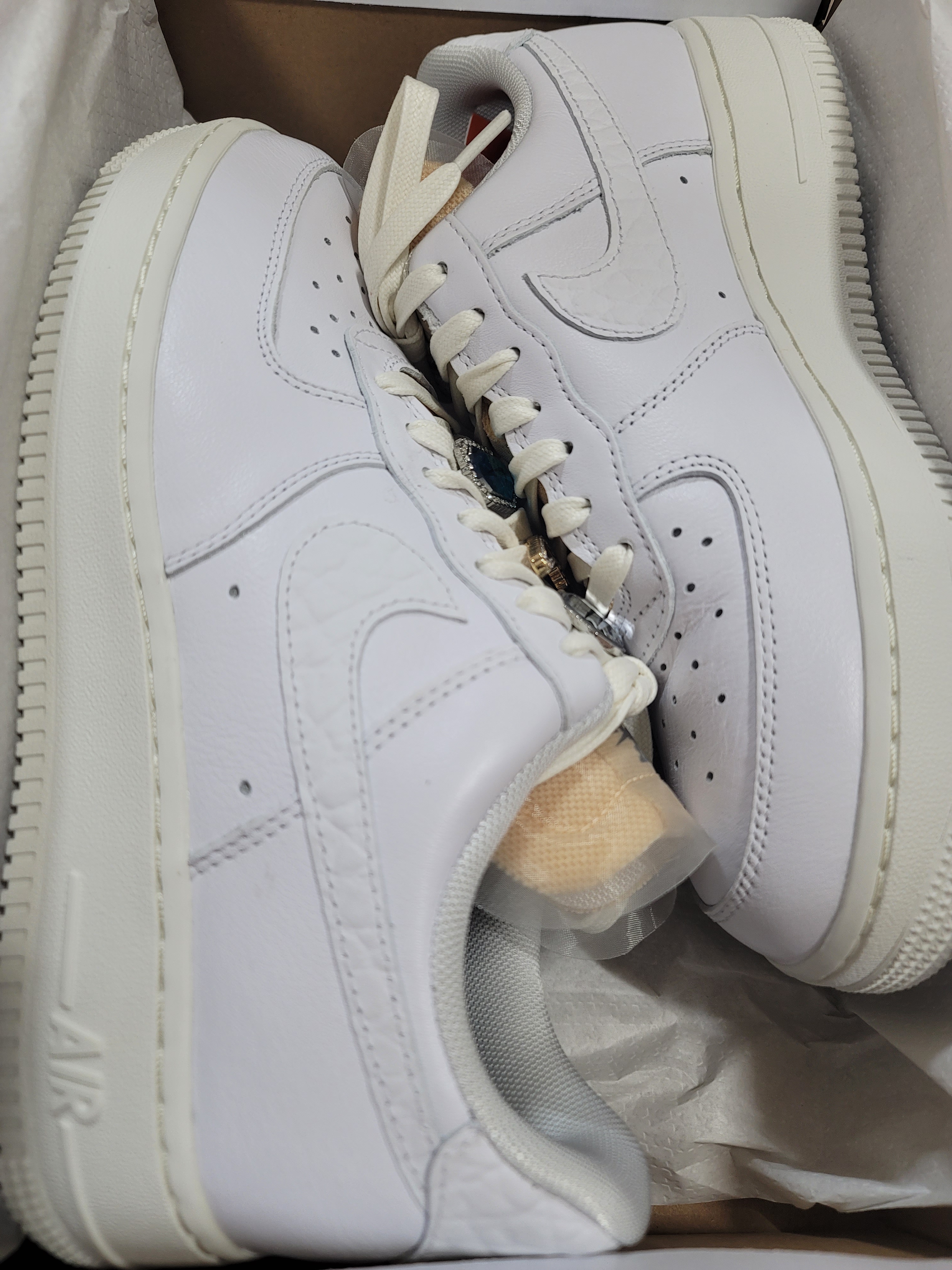 (W) Nike Air Force 1 Low Bling 착용 스타일