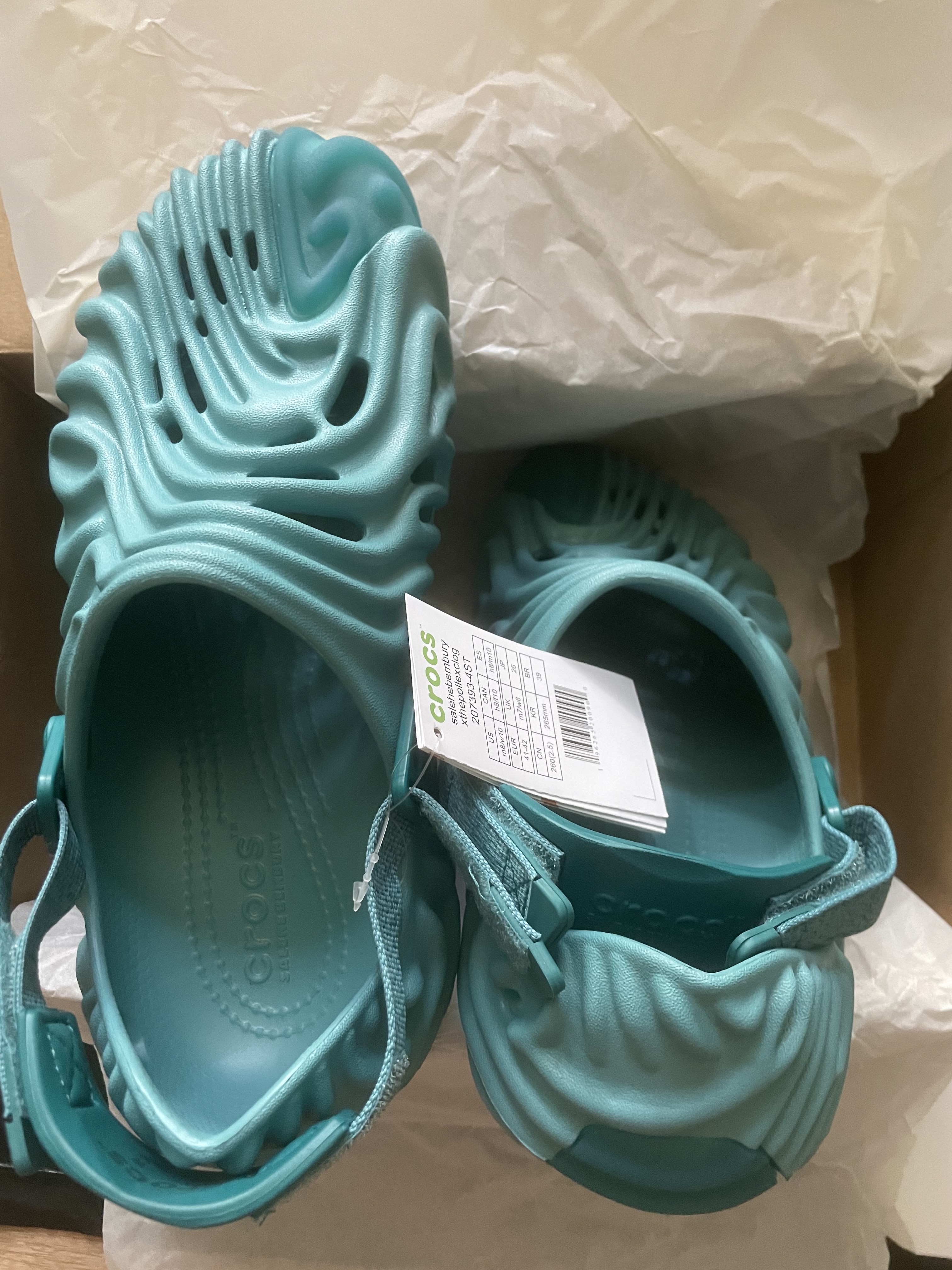 Crocs x Salehe Bembury Pollex Clog Kuwata, Crocs x Salehe Bembury Pollex Clog Tide 착용 스타일 - 3