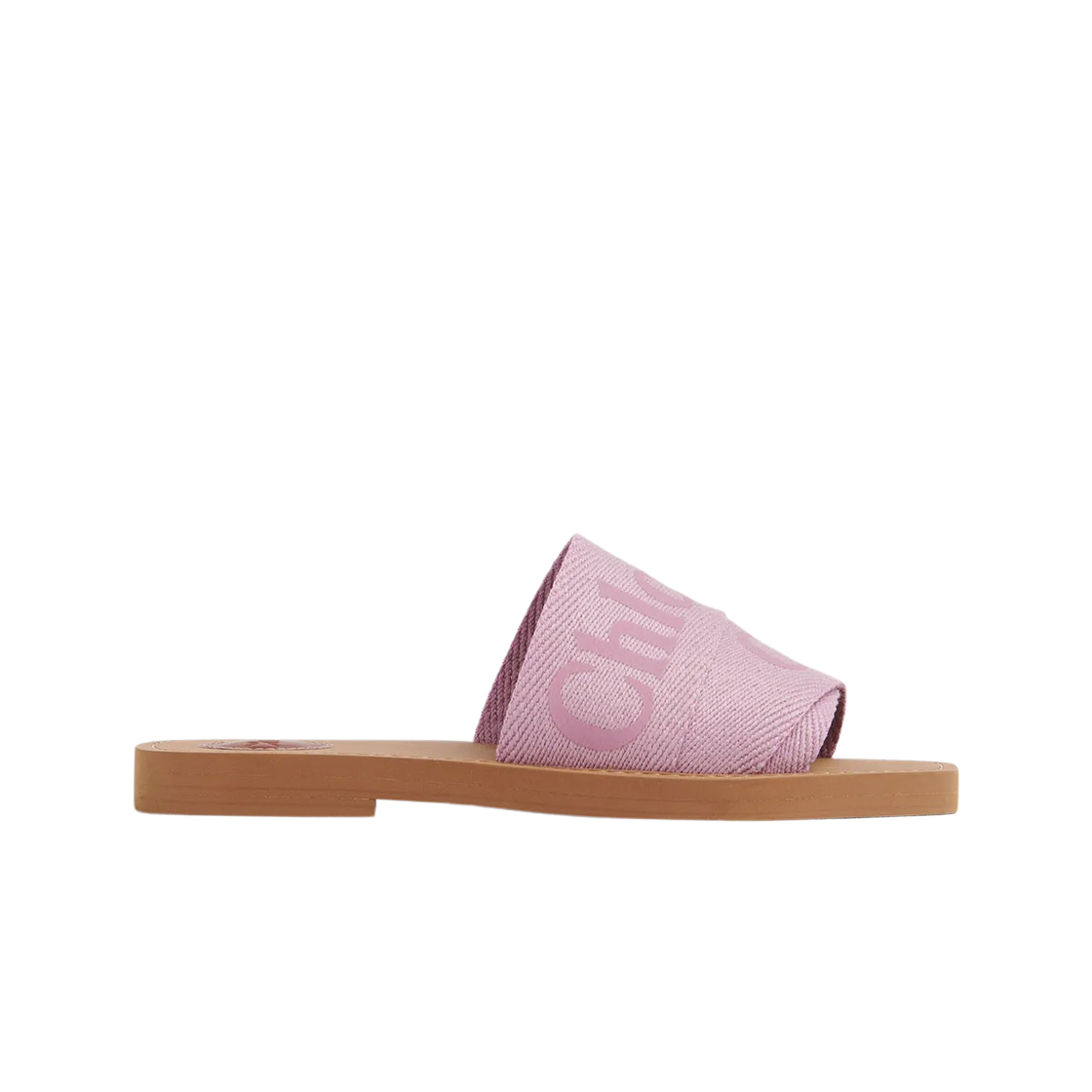 (W) 끌로에 우디 플랫 뮬 크리미 라일락((W) Chloe Woody Flat Mule Creamy Lilac)