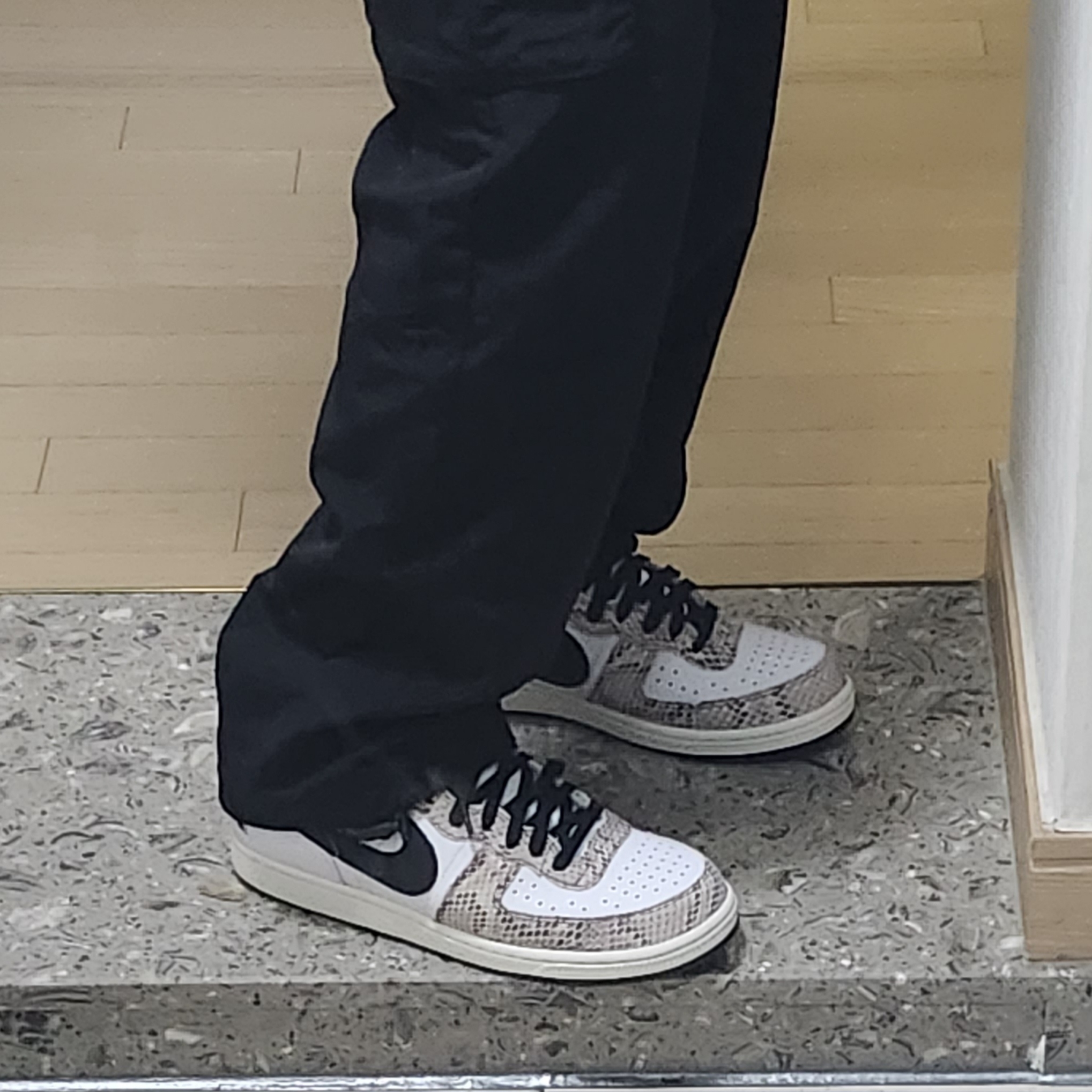 Nike Terminator High Cocoa Snake 착용 스타일