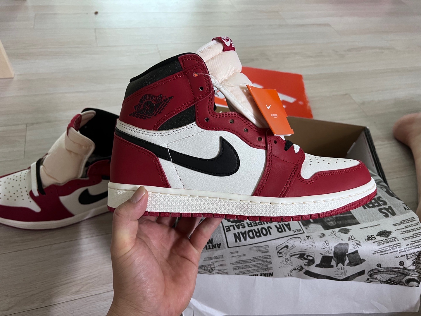 Jordan 1 Retro High OG Chicago 2022 착용 스타일