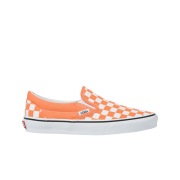Vans Classic Slip-On Checkerboard Cadmium Orange True White
