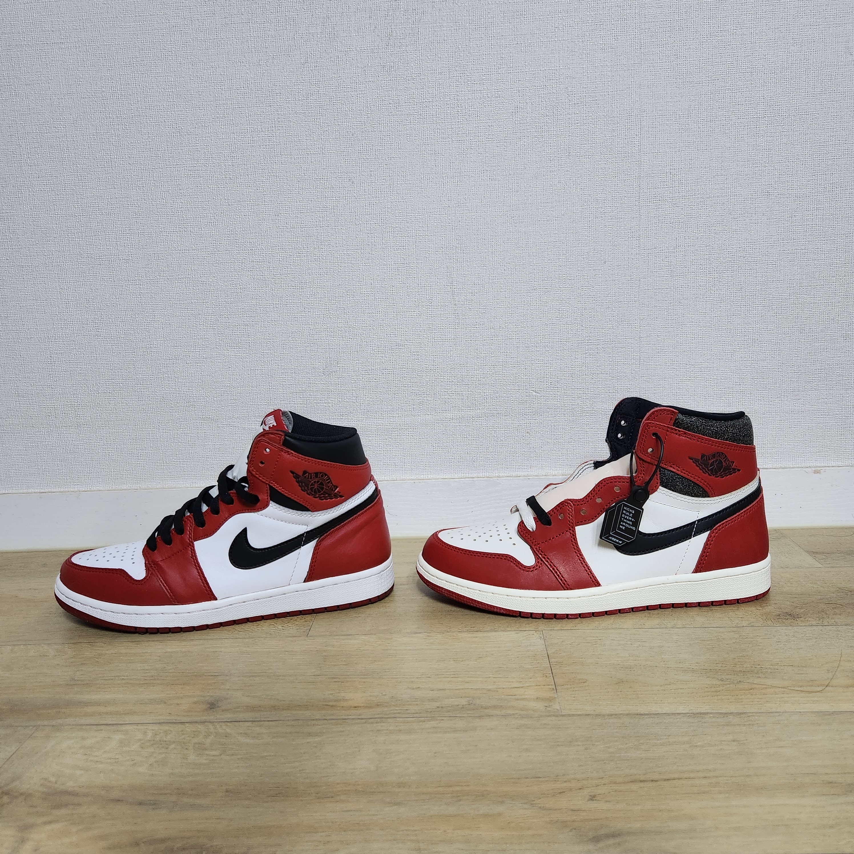 Jordan 1 Retro High OG Chicago 2022, Jordan 1 Retro High OG Chicago 2015 착용 스타일 - 3