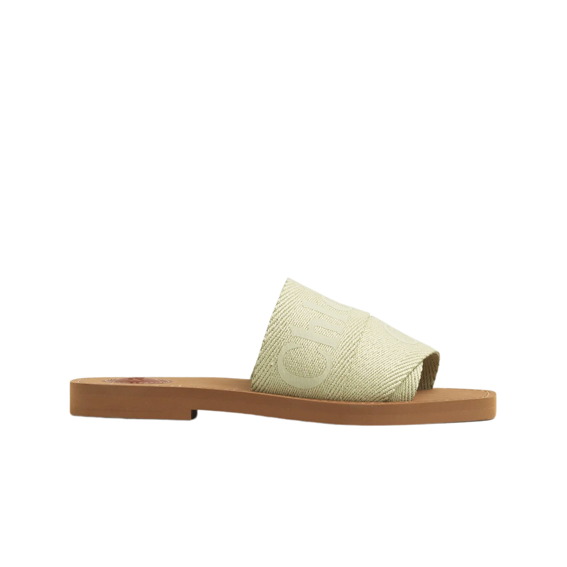 (W) ๋๋ก์ ์ฐ๋ ํ๋ซ ๋ฎฌ ํค์ด์ง ๊ทธ๋ฆฐ((W) Chloe Woody Flat Mule Hazy Green)