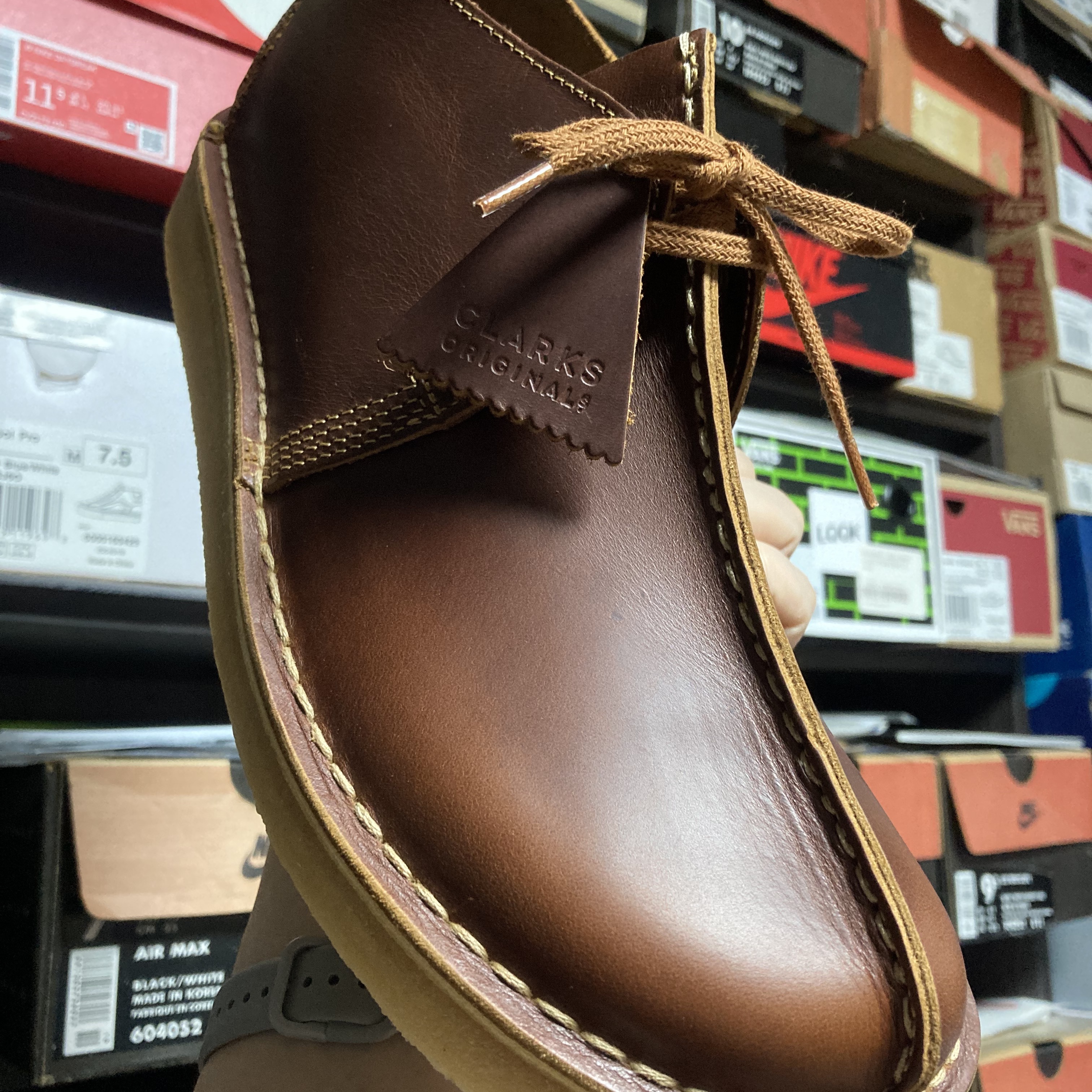 Clarks Desert Trek Beeswax 착용 스타일 - 3