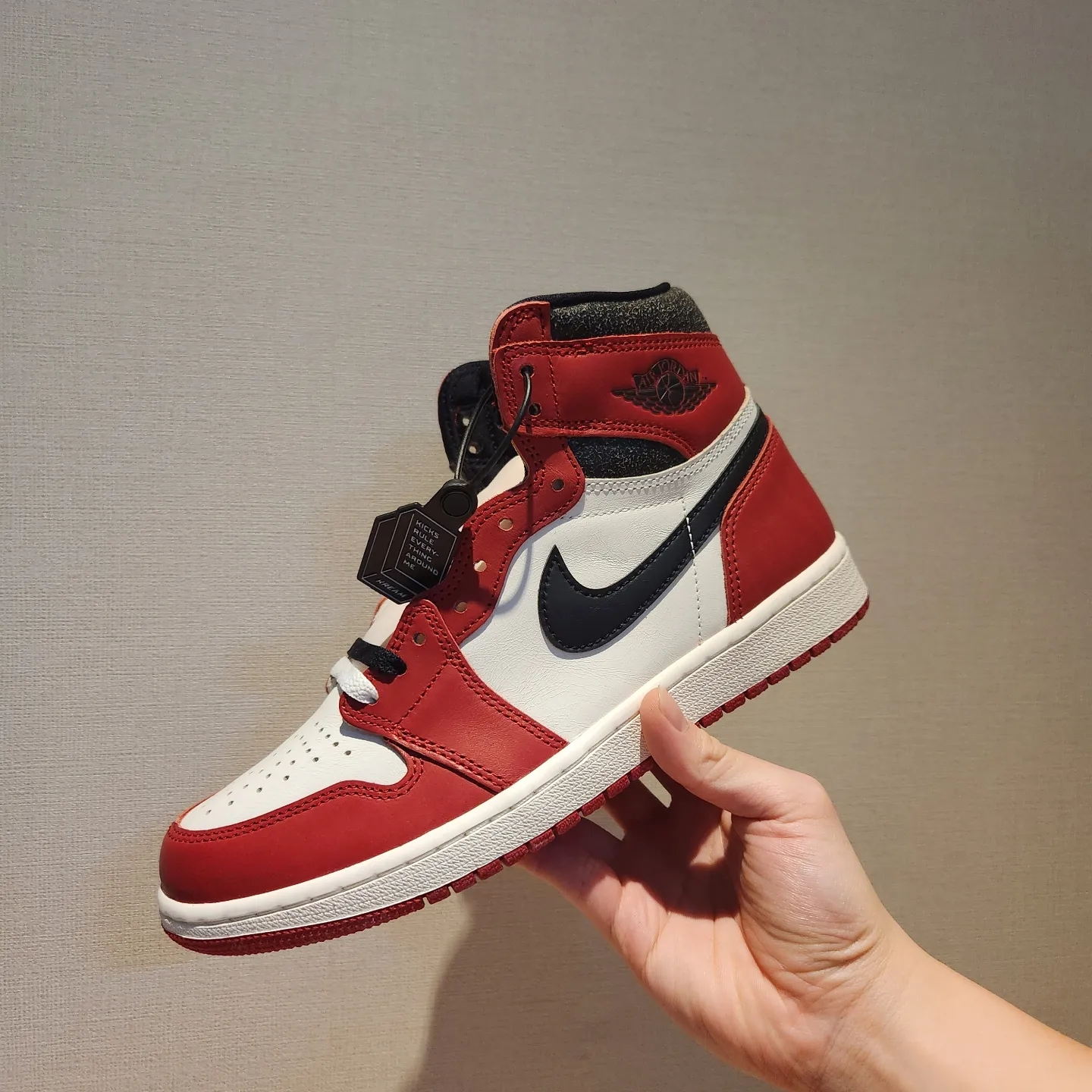 Jordan 1 Retro High OG Chicago 2022, Jordan 1 Retro High OG Chicago 2015 착용 스타일 - 1
