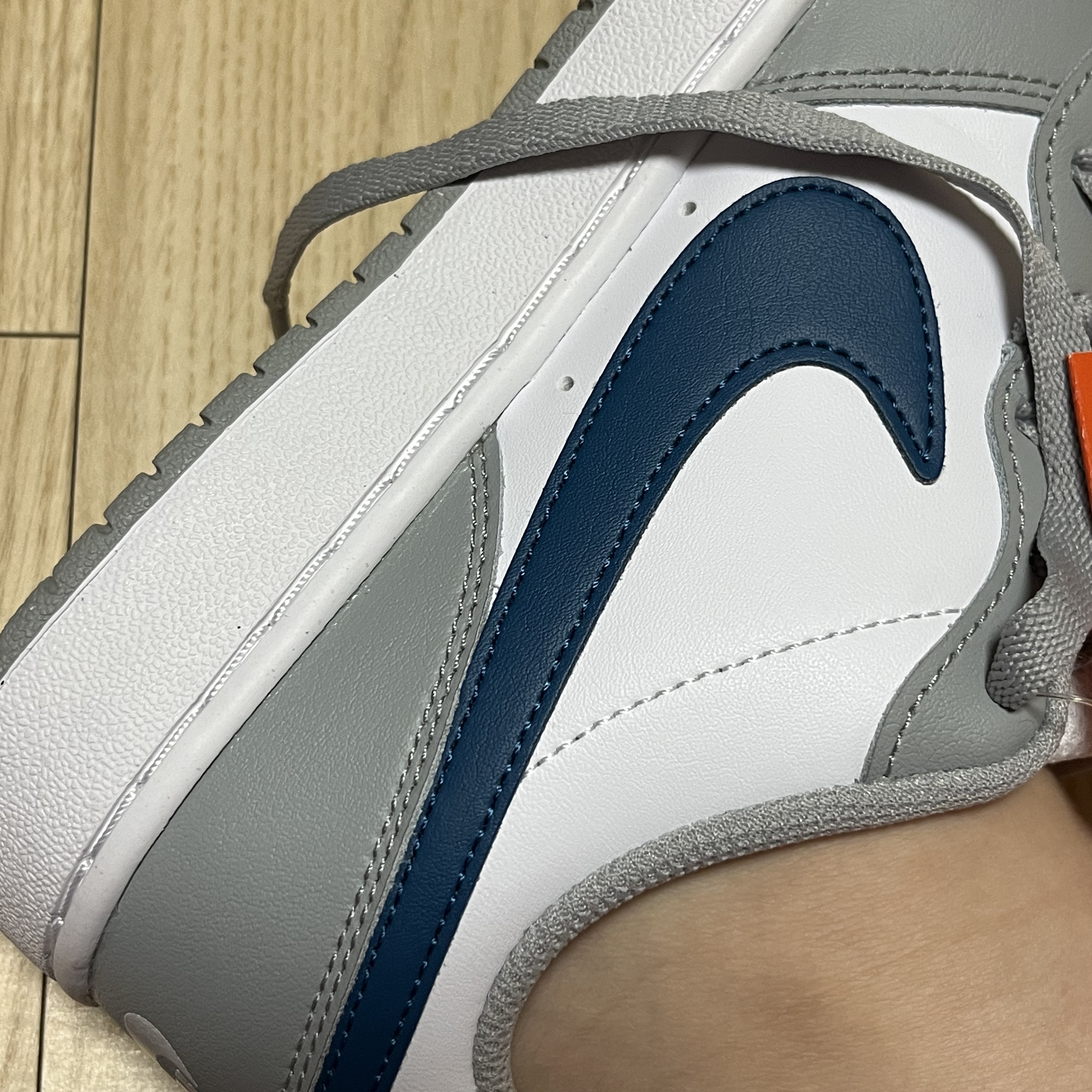 (GS) Nike Court Borough Low 2 Light Smoke Grey 착용 스타일
