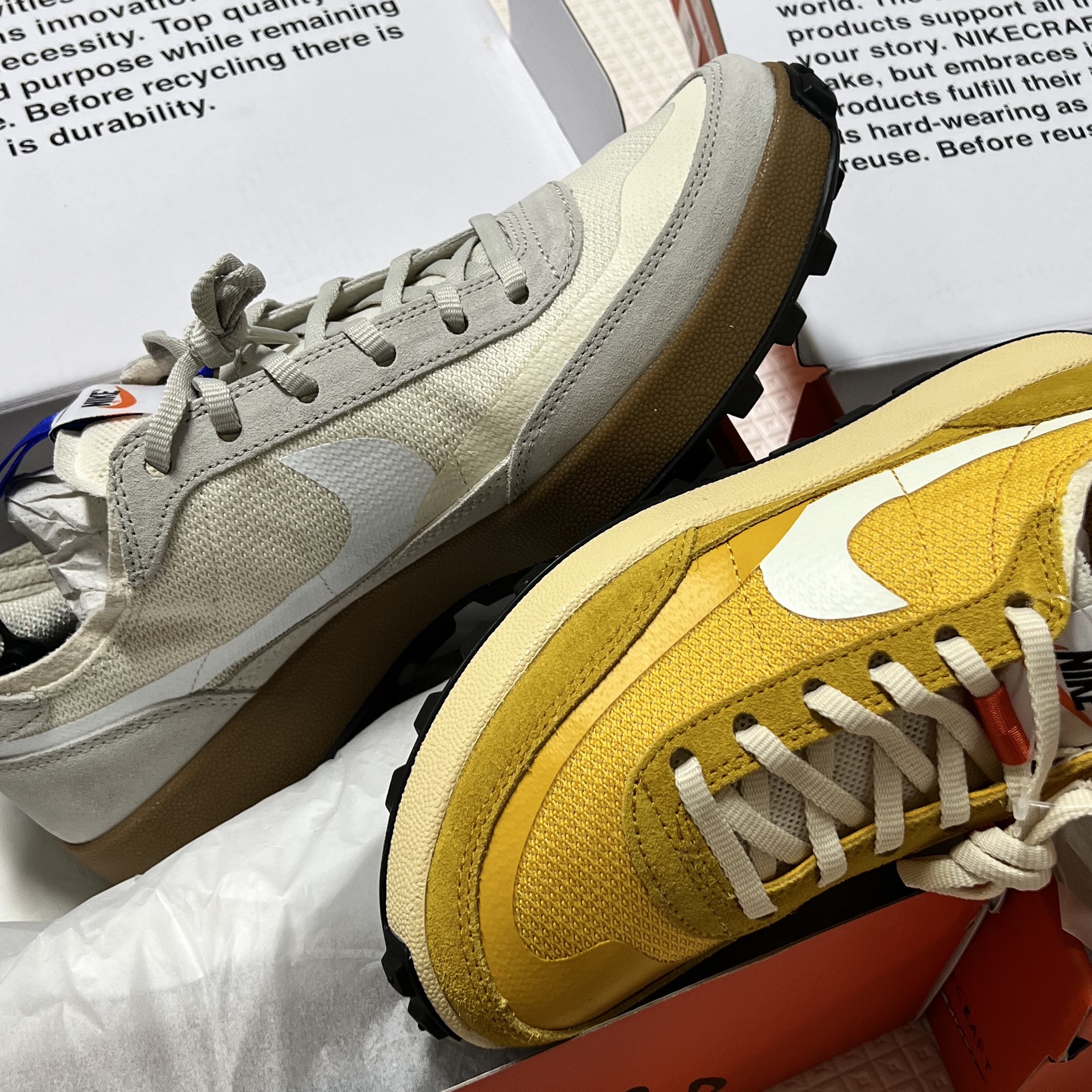 Nike x Tom Sachs General Purpose Shoe Archive, Nike x Tom Sachs General Purpose Shoe Light Cream 착용 스타일 - 2